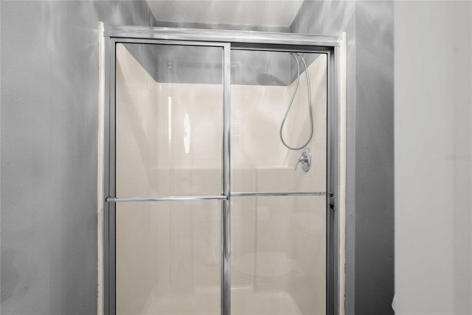 Primary bath shower - 14423 FINSBURY DR, SPRING HILL