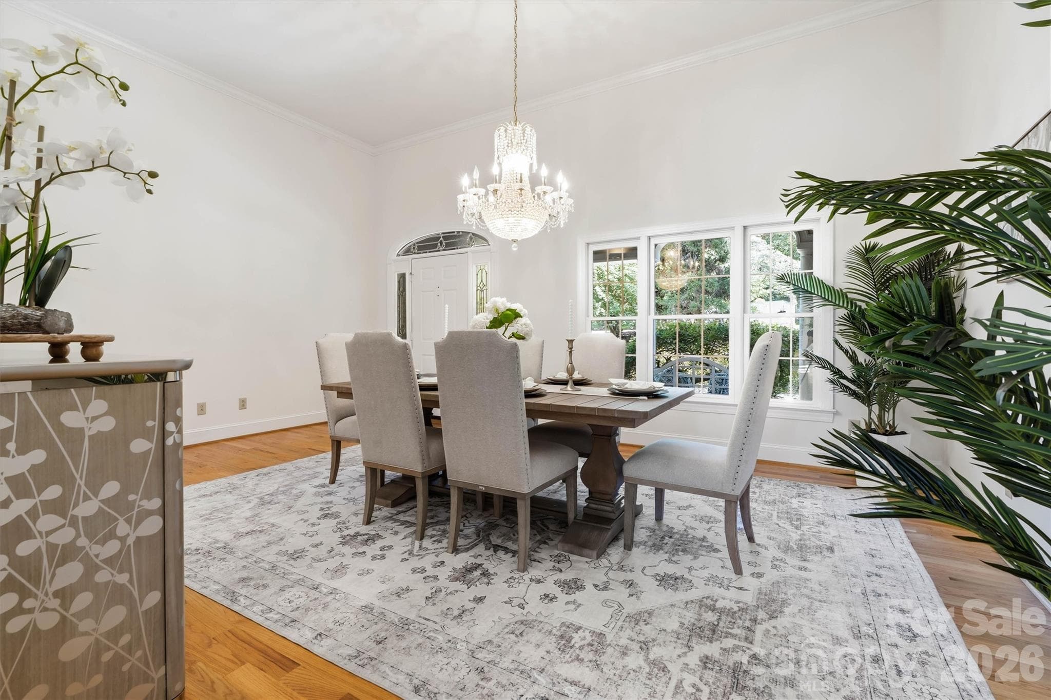 This amazing Dining room is perfect for entertaining friends and family and for holiday get togethers. - 675 Heather Drive, Lincolnton