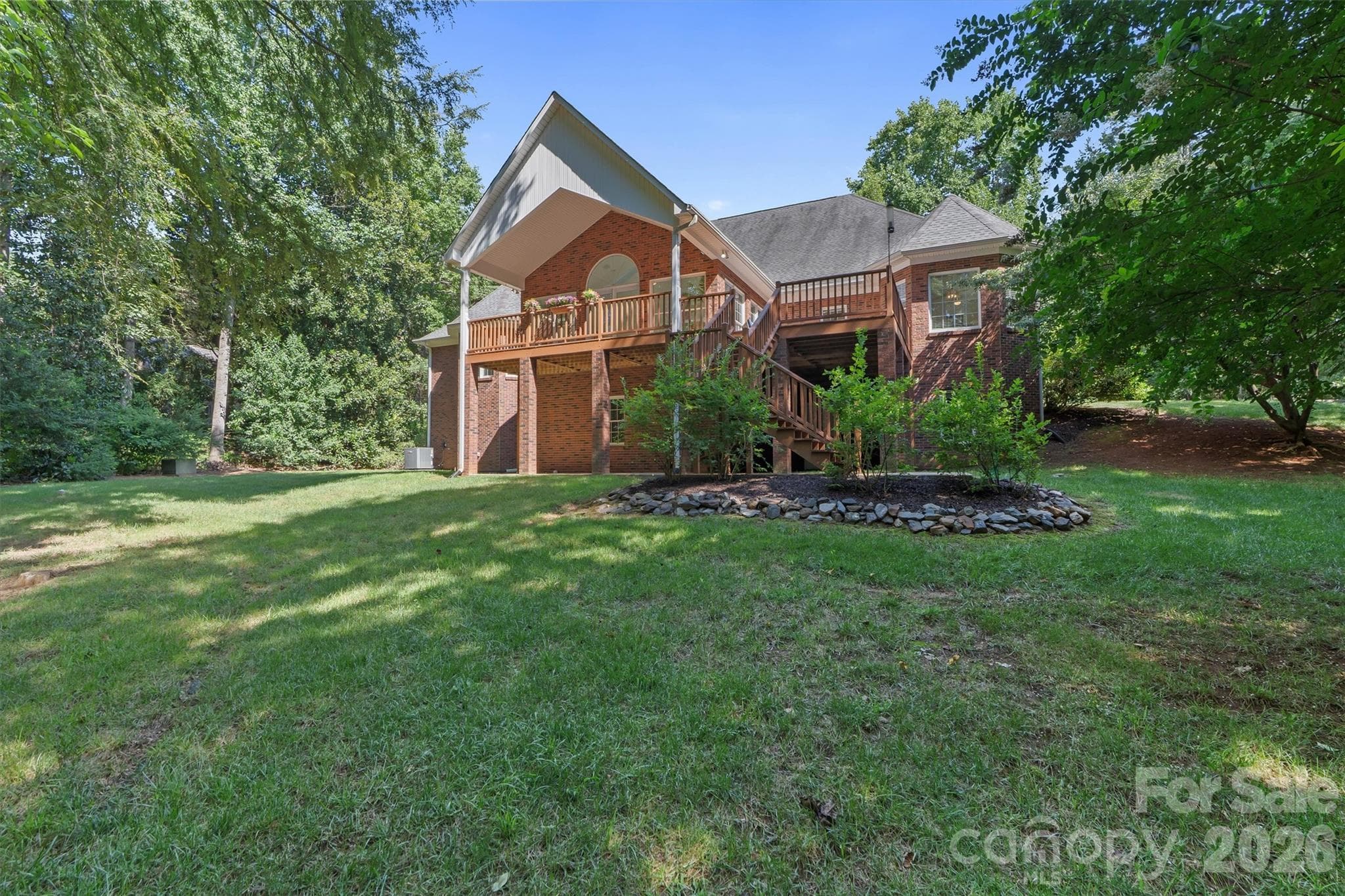 Look at this yard! Plenty of space for your own pool as well - 675 Heather Drive, Lincolnton