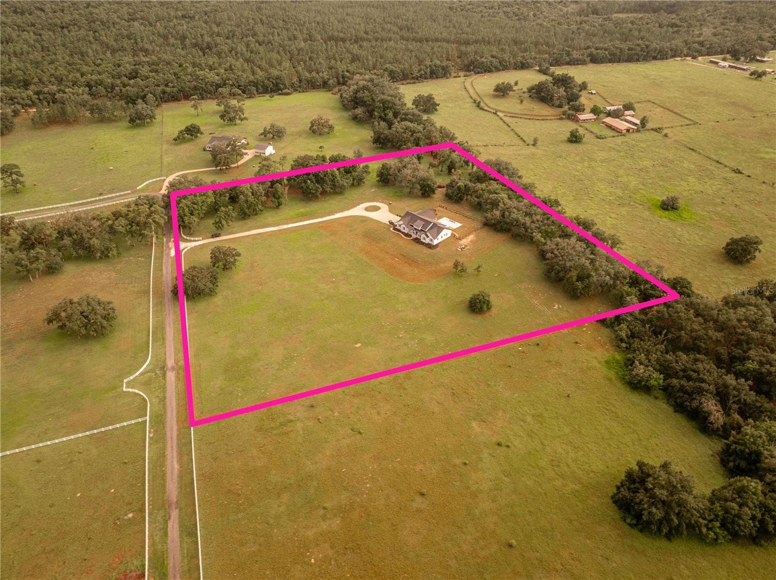Aerial view of property - 8818 SW 73RD PATH, BUSHNELL