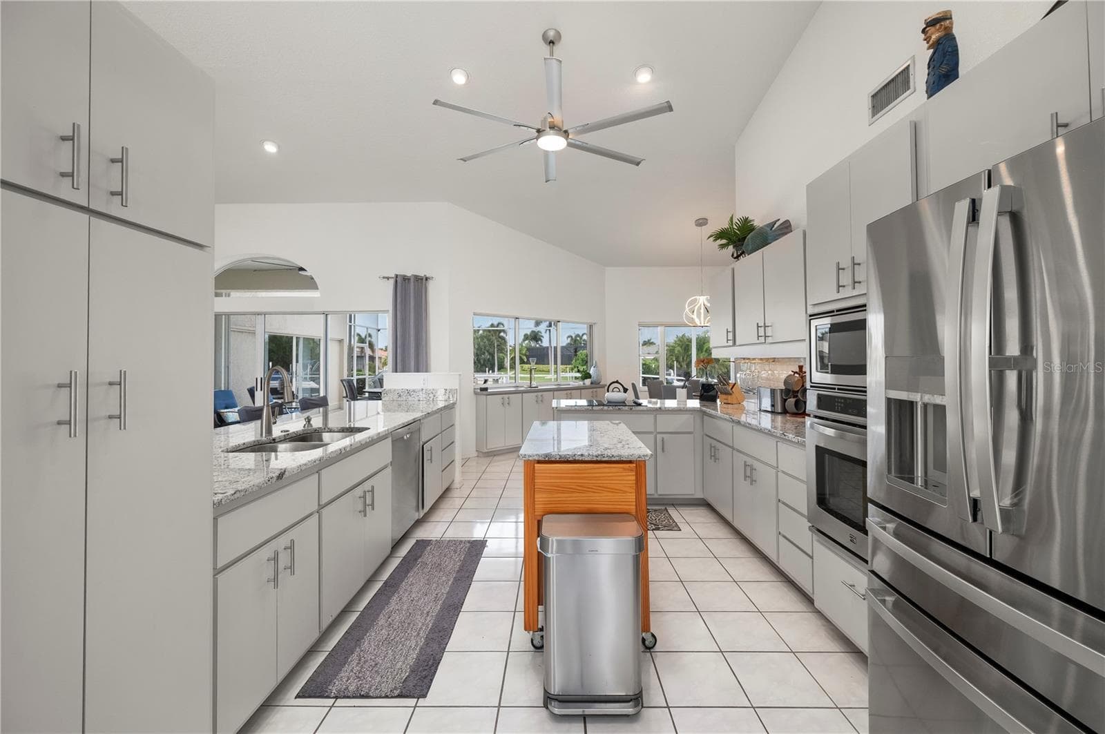 Kitchen pantry, upgraded appliances - 265 BELVEDERE CT, PUNTA GORDA