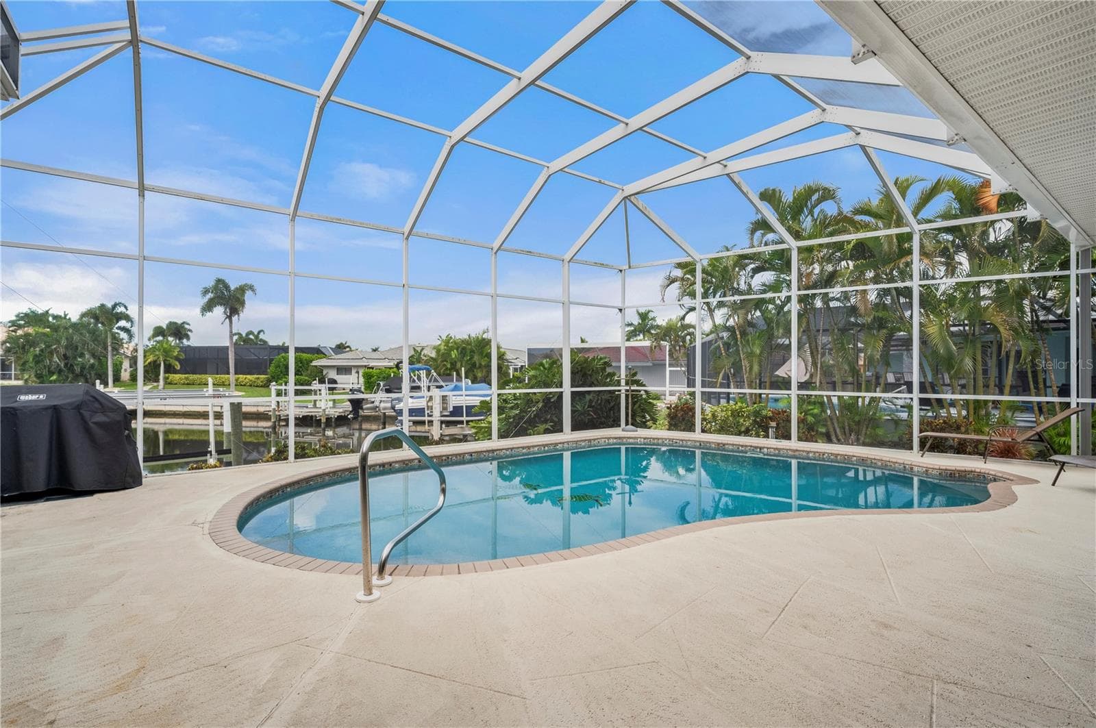 Private heated swimming pool - 265 BELVEDERE CT, PUNTA GORDA