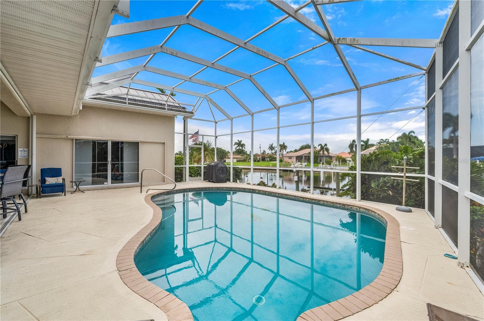 Southwest waterfront exposure - 265 BELVEDERE CT, PUNTA GORDA