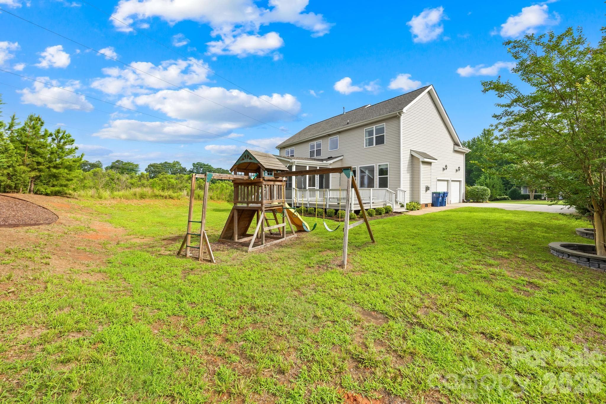 Useable backyard - 1004 Hawker Road, Matthews