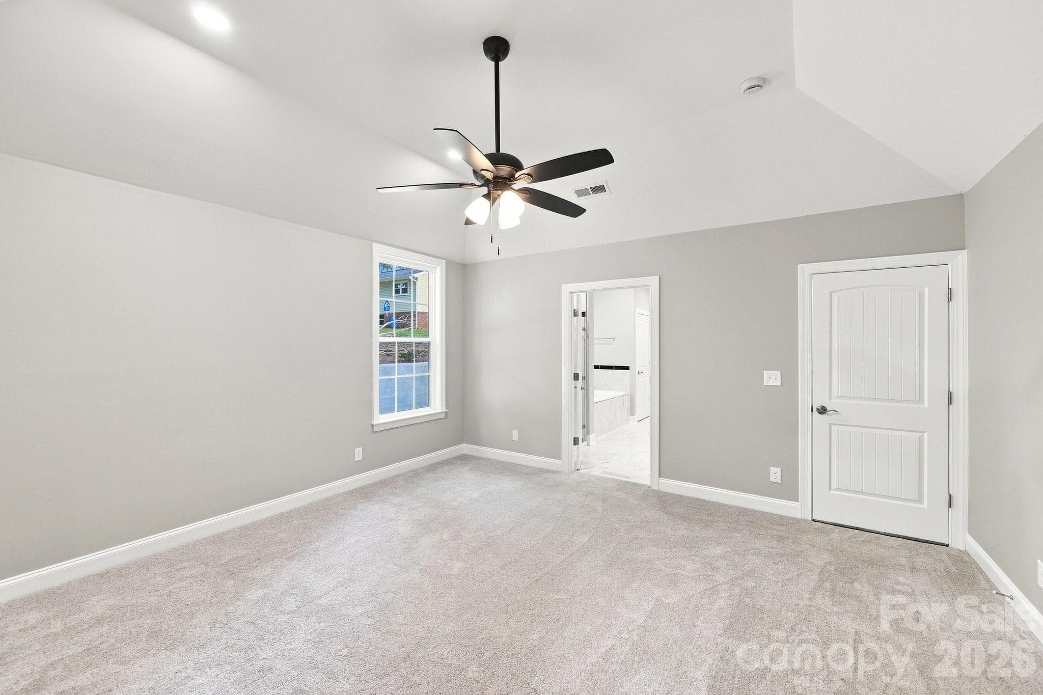 Master bedroom main level - 337 Petree Road, Winston Salem