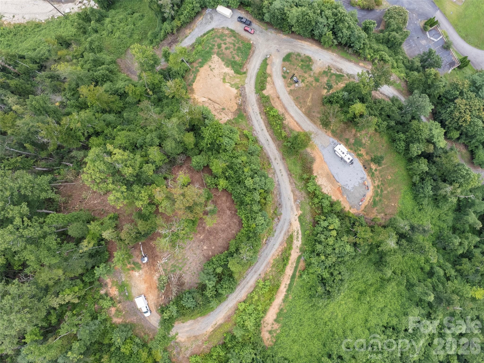 Drone photo showing 5 lots - 213 Three Rivers Drive, Hendersonville