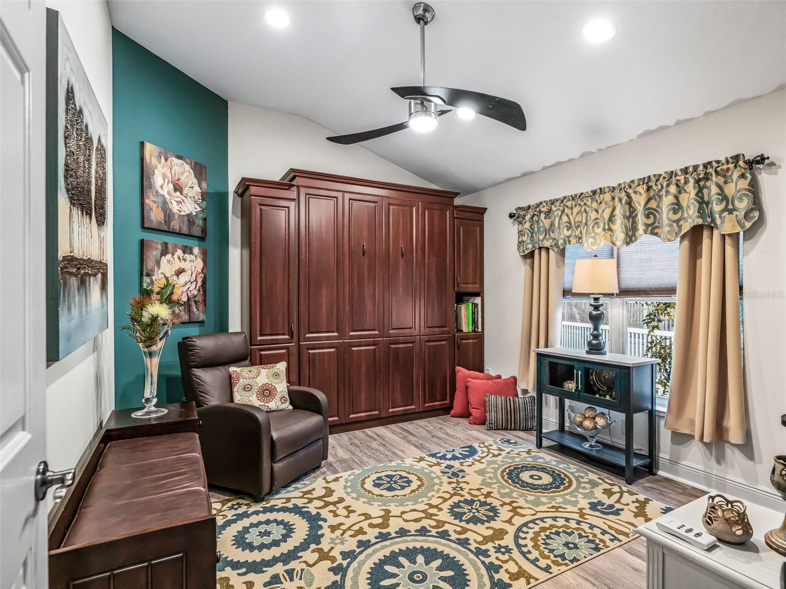 2nd bedroom with a new wall bed. - 17116 SE 79TH MCLAWREN TER, THE VILLAGES