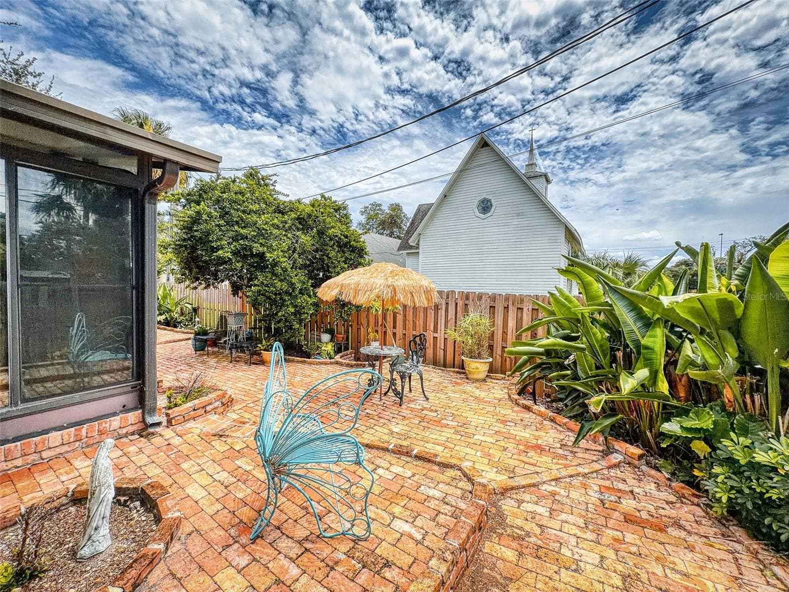 back patio - 102 COUNTRY PL, SANFORD
