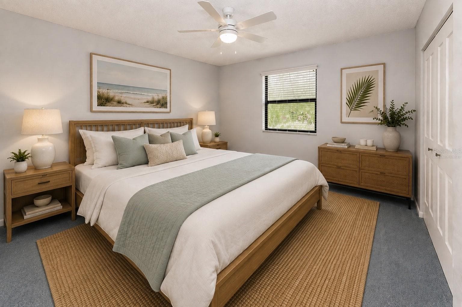 Virtually staged Primary Bedroom - 5506 82ND AVENUE DR E, PALMETTO