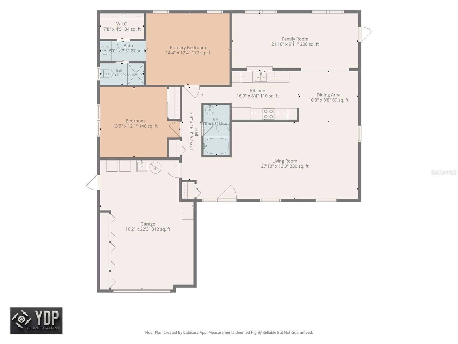 Floor Plan - 4577 GREAT LAKES DR S #1, CLEARWATER