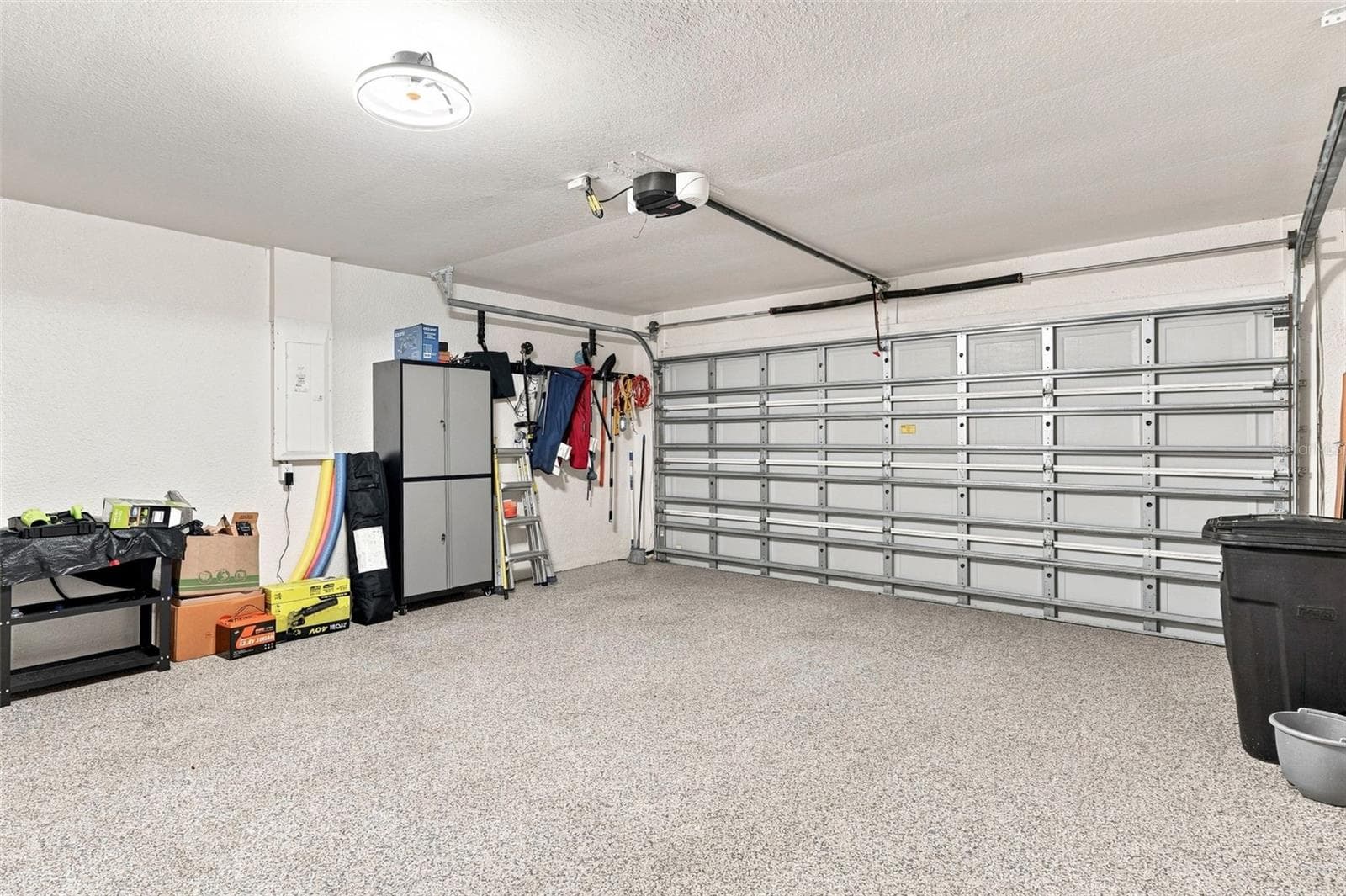 Epoxy Flake Flooring In Garage - 3695 WAFFLE TER, NORTH PORT