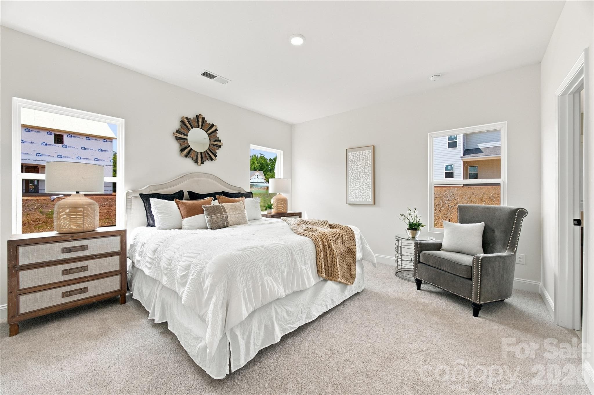 Primary Bedroom - 1043 Rocking Horse Road, Indian Trail