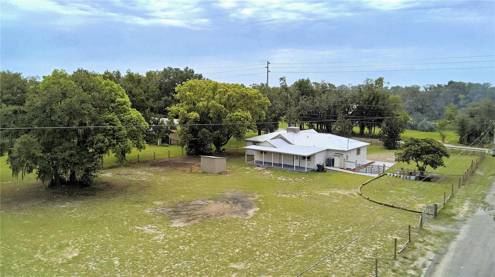 Back Yard 1.8 Acre - 8704 TOM COSTINE RD, LAKELAND