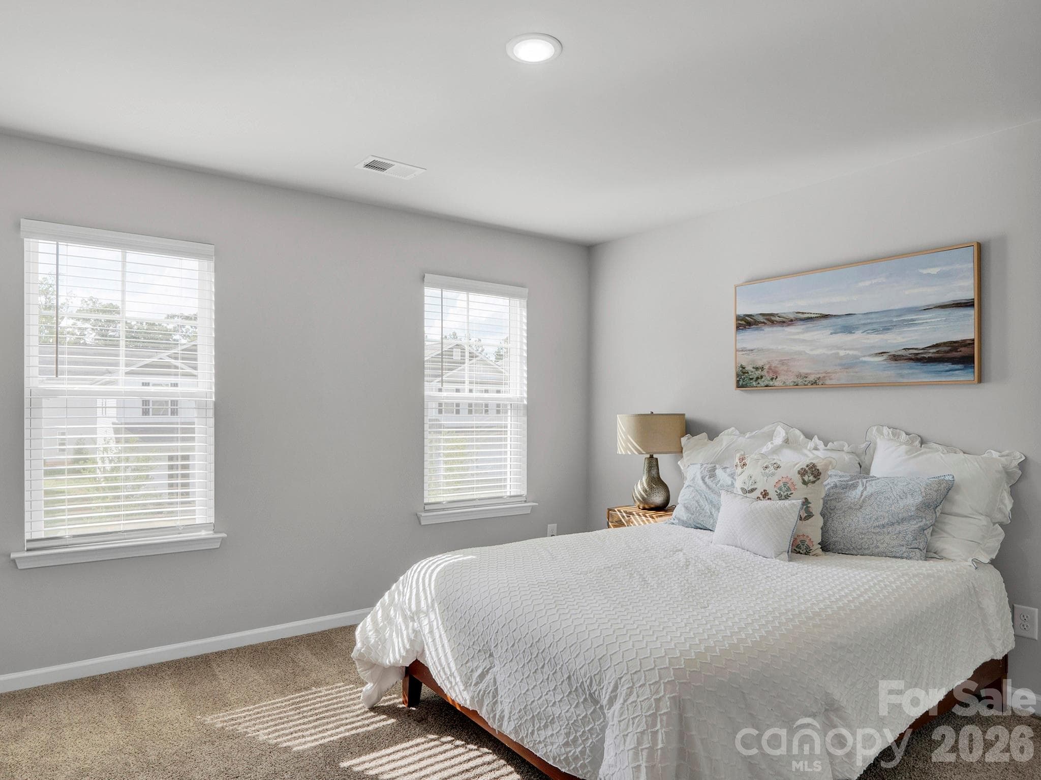 Guest room, third bedroom - 7203 Stoney Wood Lane, Charlotte