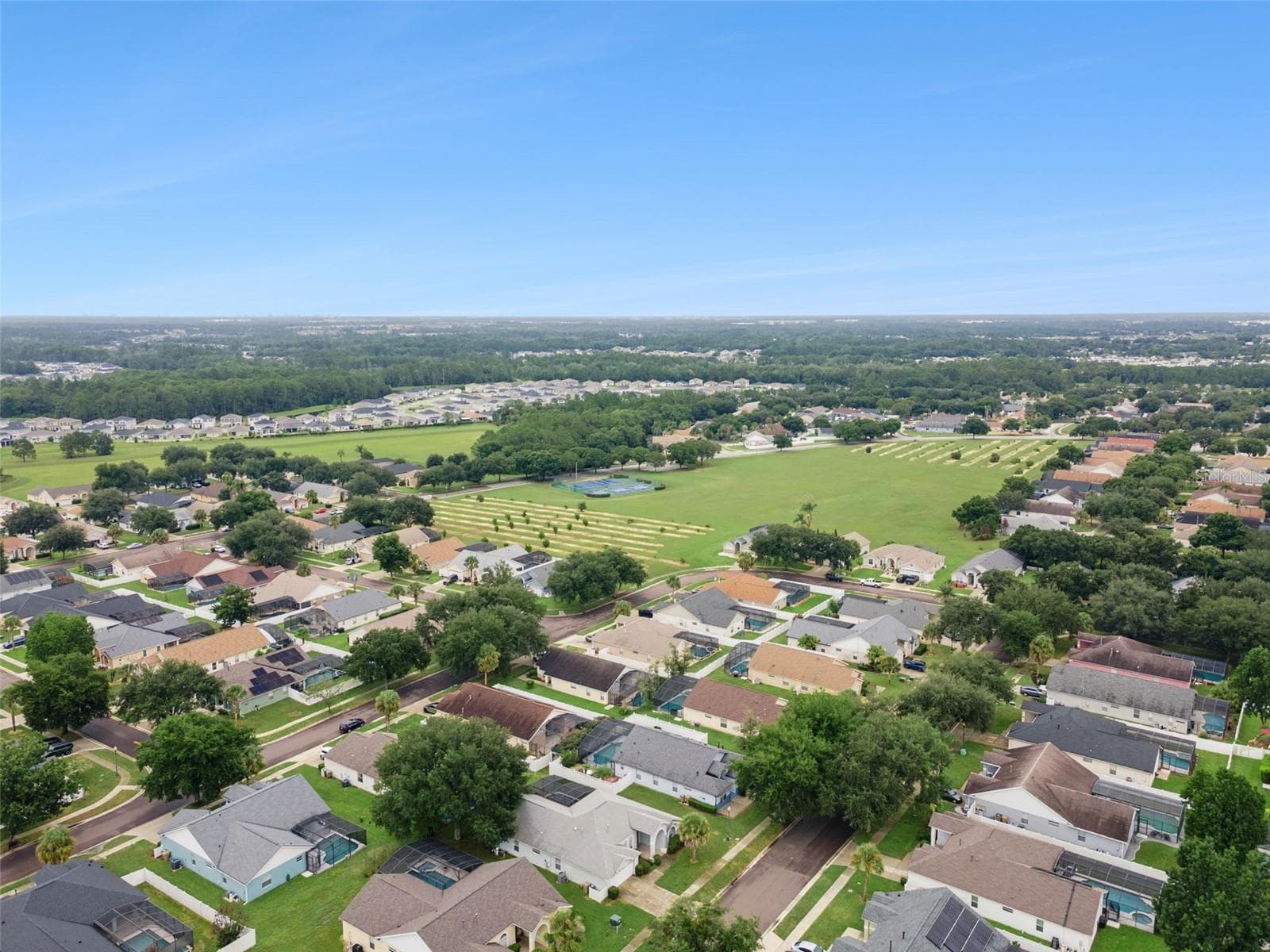 Aerial View - 3144 IBIS HILL ST, CLERMONT