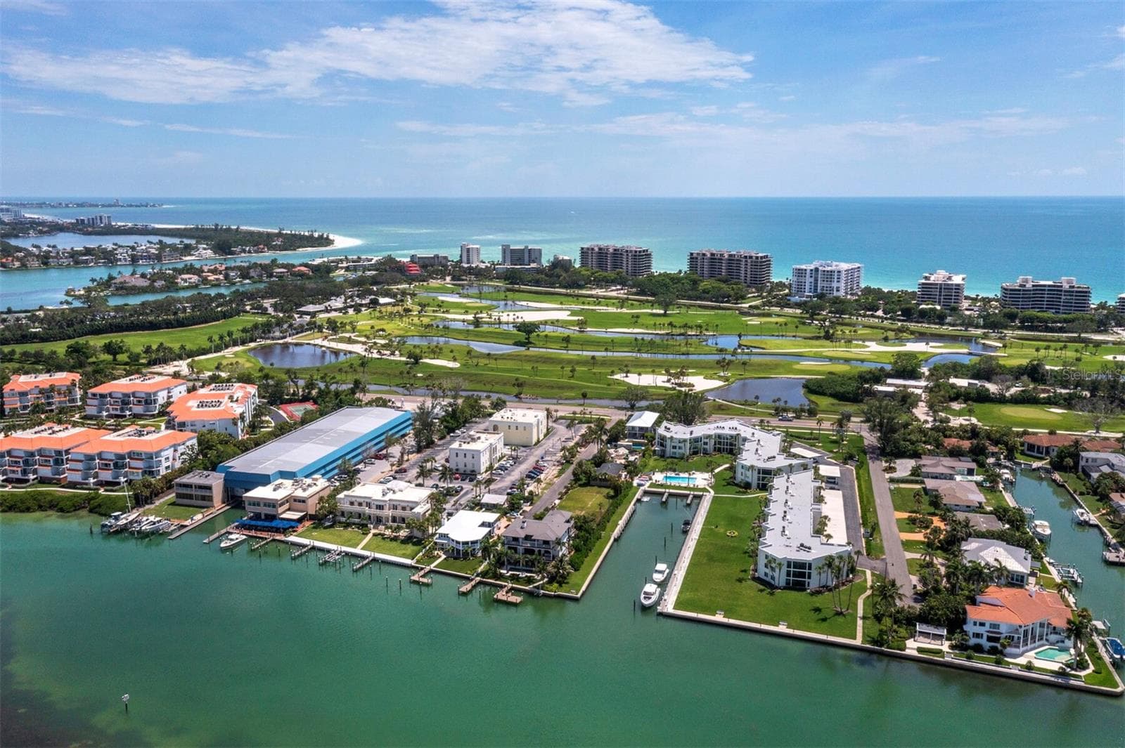 Bay Harbour with marina...just beyond the Longboat Key Club golf course and the Gulf of Mexico! - 448 GULF OF MEXICO DR #A104, LONGBOAT KEY