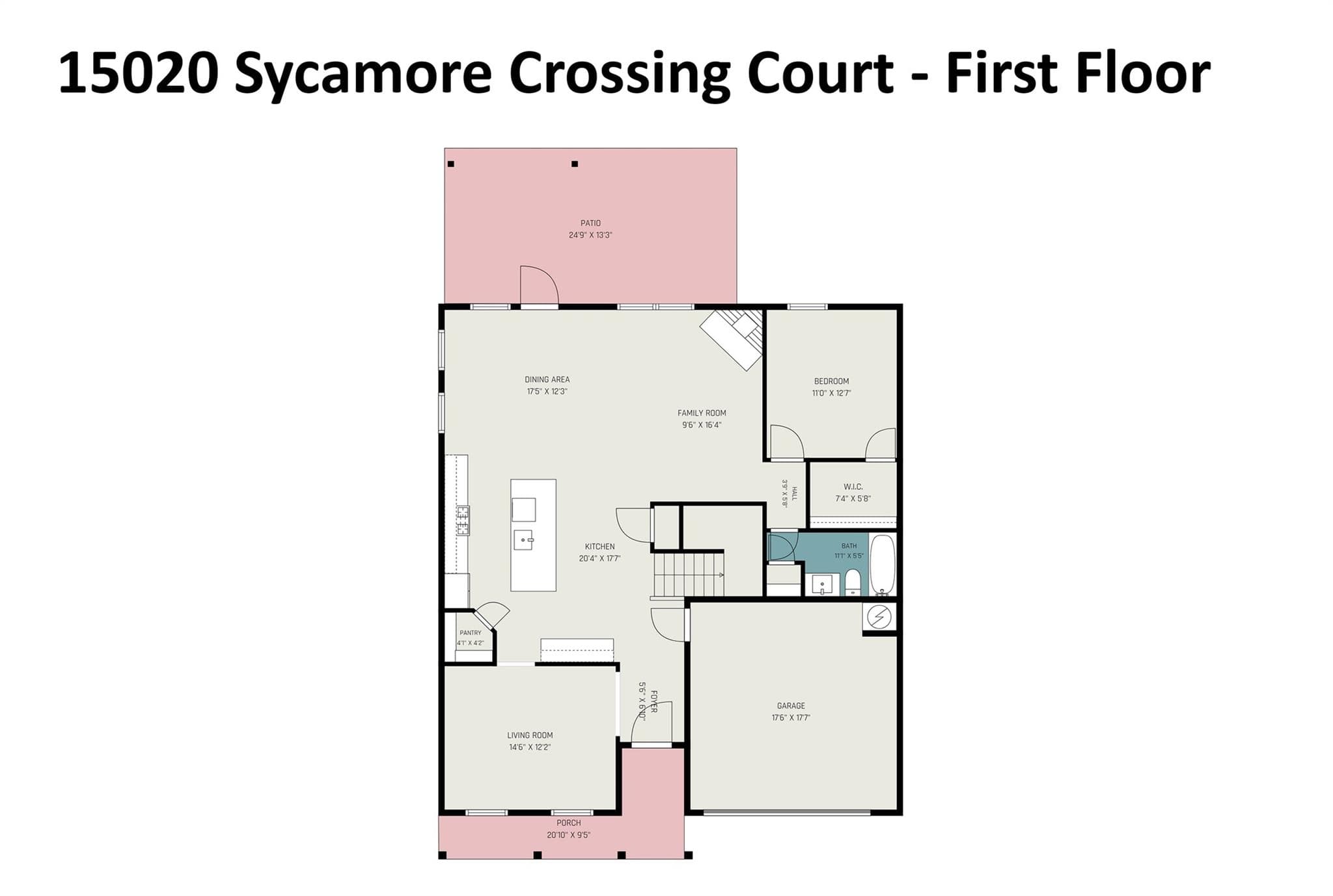 Single Family Residence at 15020 Sycamore Crossing Court, Charlotte, photo 8 of 35