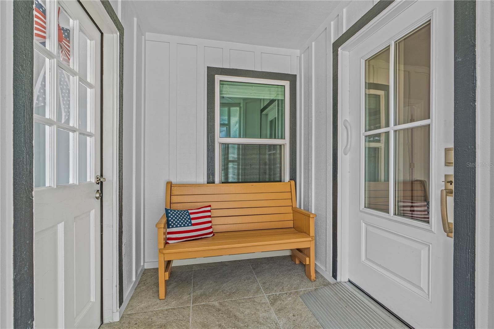 Entry, enclosed, left to the garage + Laundry and right to the home - 762 PINE SHORES CIR, NEW SMYRNA BEACH