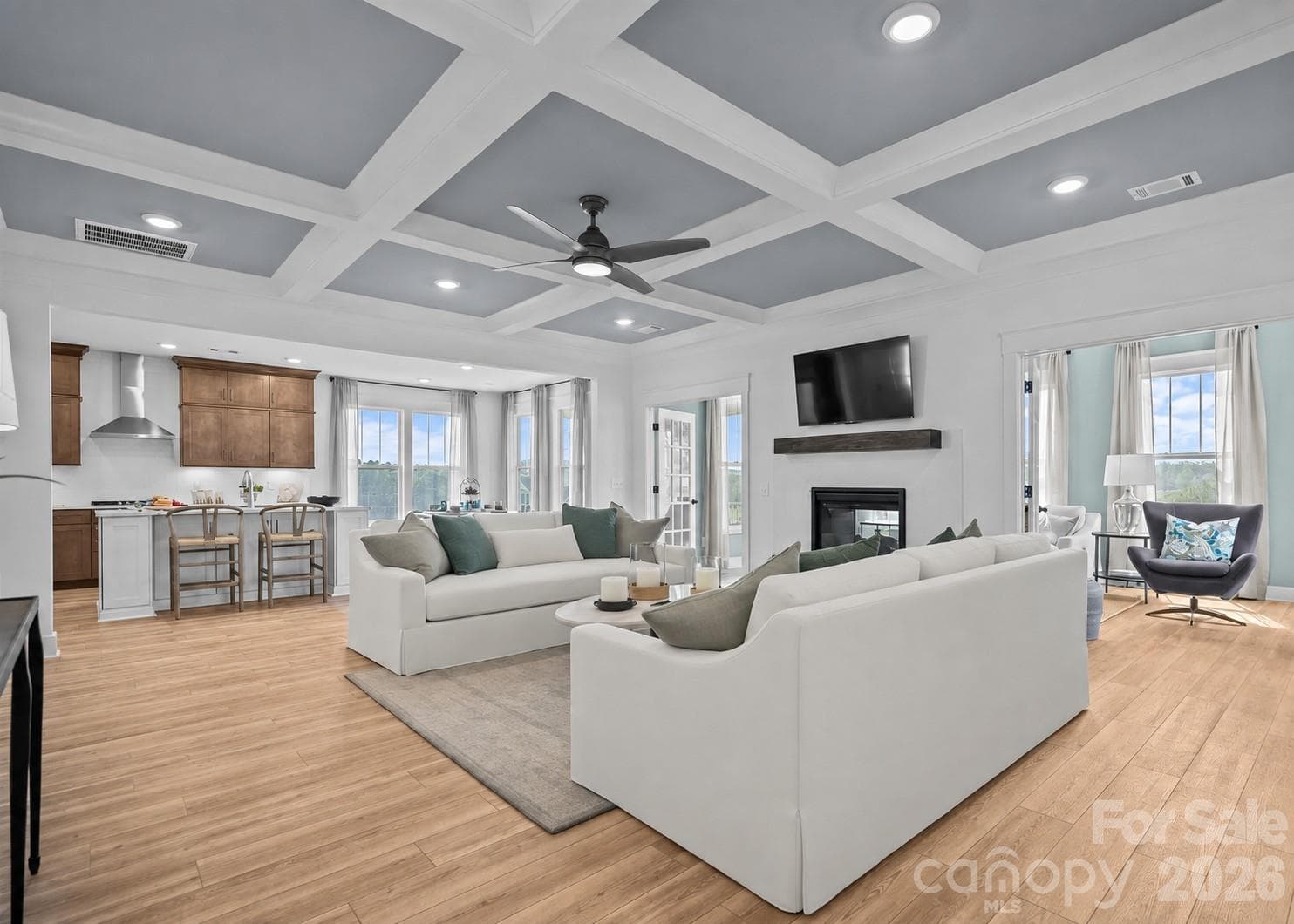 Family Room & Open Kitchen - Model Home, For Reference Only. - 3031 Grandiose Drive, Indian Trail
