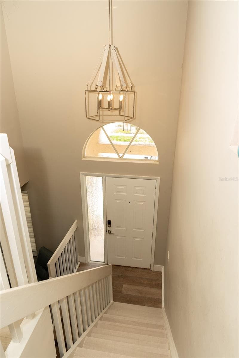 stairs to main floor - 10740 NW 12TH MNR, PLANTATION