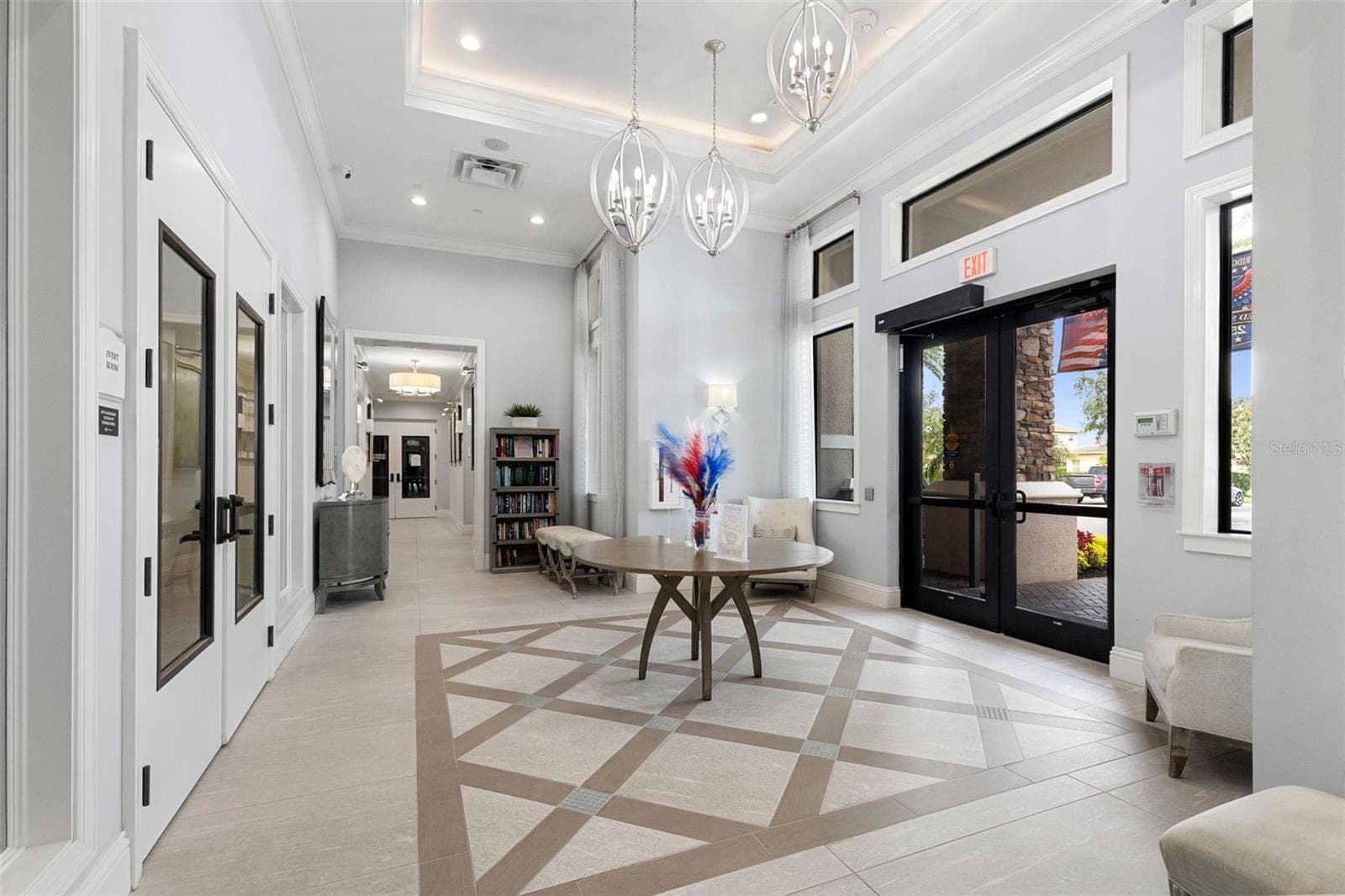 Clubhouse entrance - 30581 IVY FORGE CT, WESLEY CHAPEL