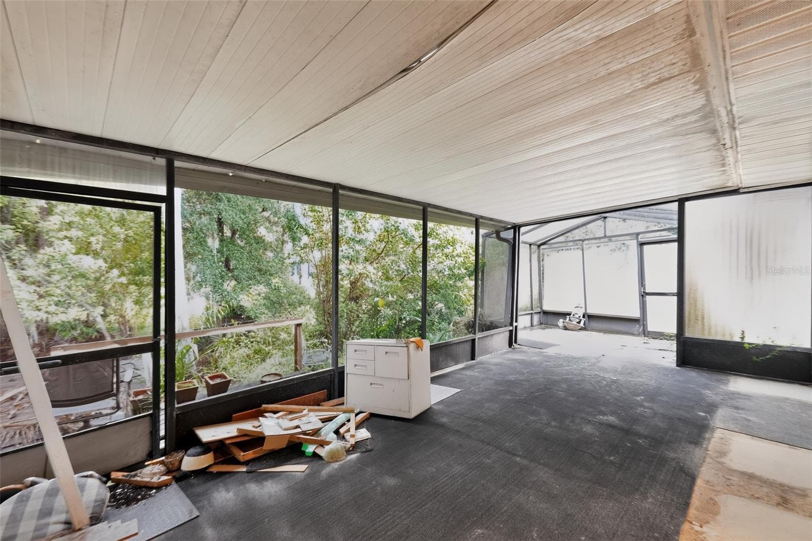 screened lanai - 3205 LAUREL DALE DR, TAMPA