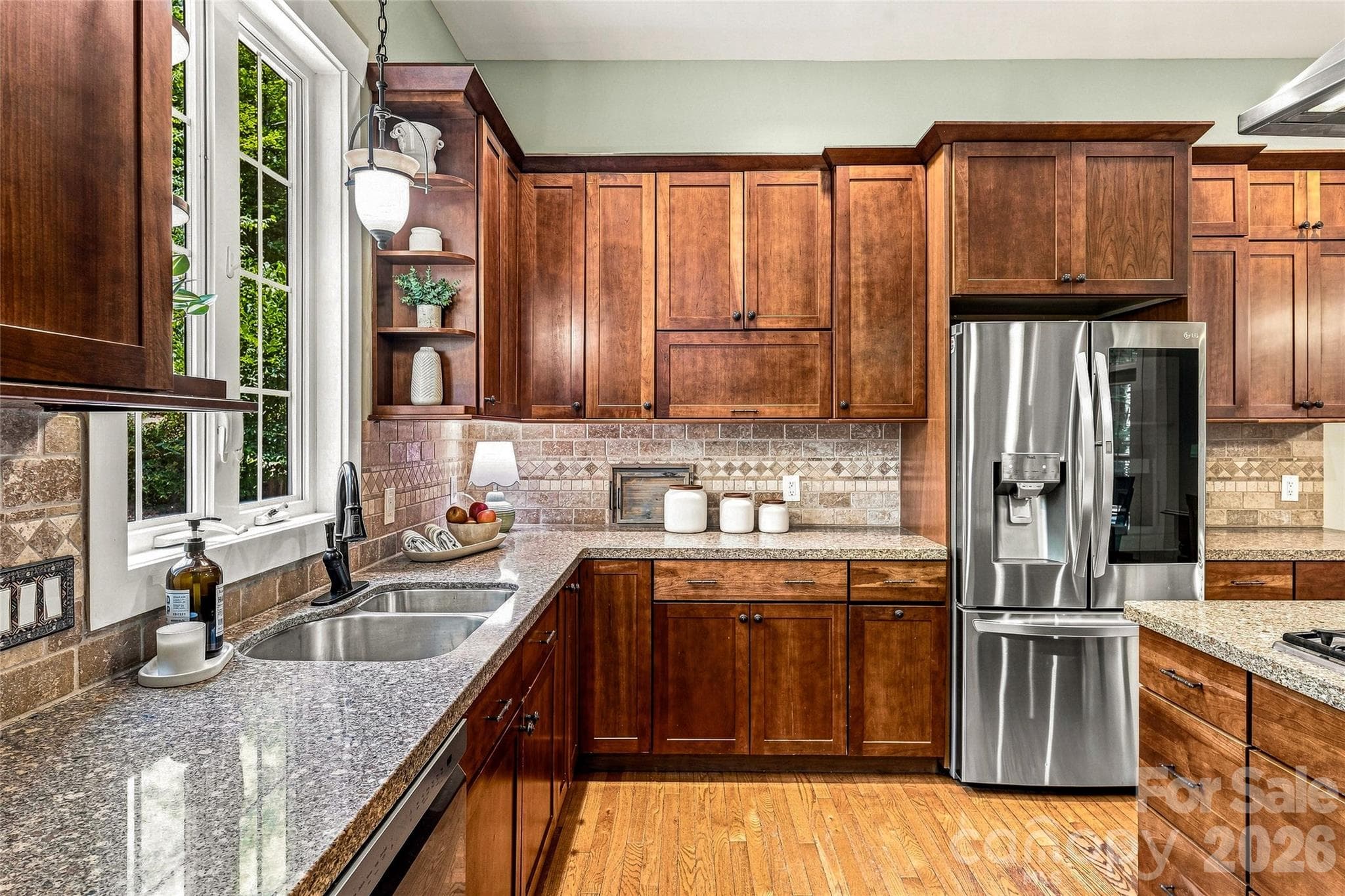 Kitchen, gas cooktop, - 90 Ashley Woods Drive, Arden