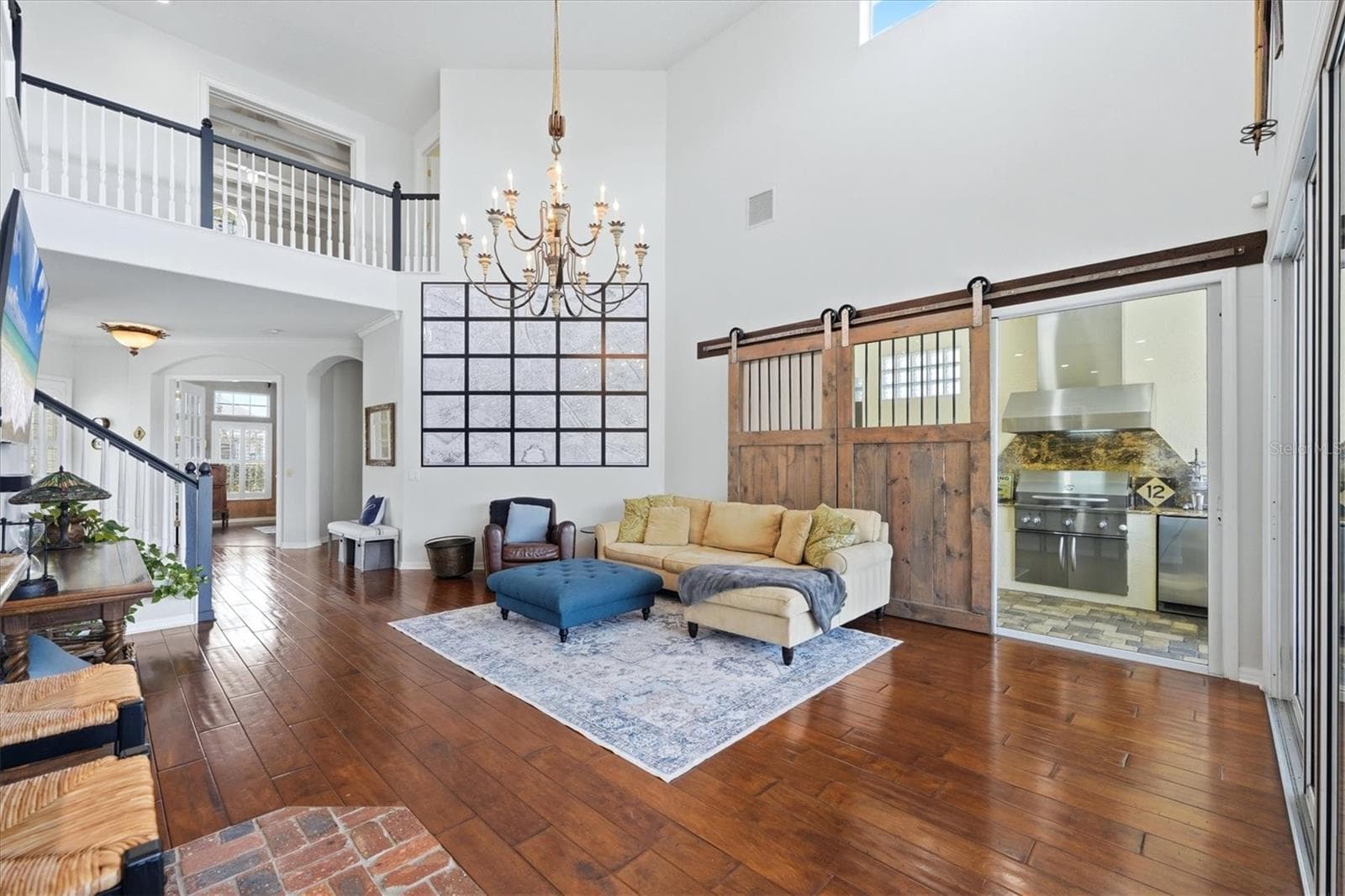 Great Room to Outdoor Kitchen - 4747 PINNACLE DR, BRADENTON
