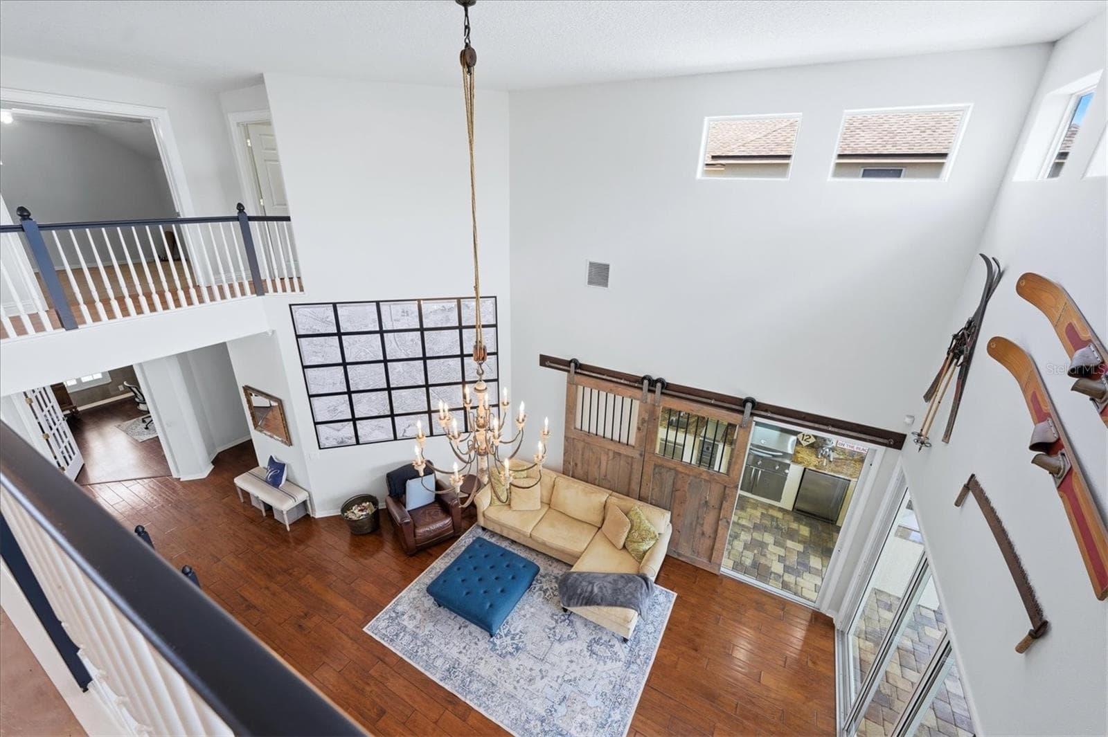 Great Room from above - 4747 PINNACLE DR, BRADENTON