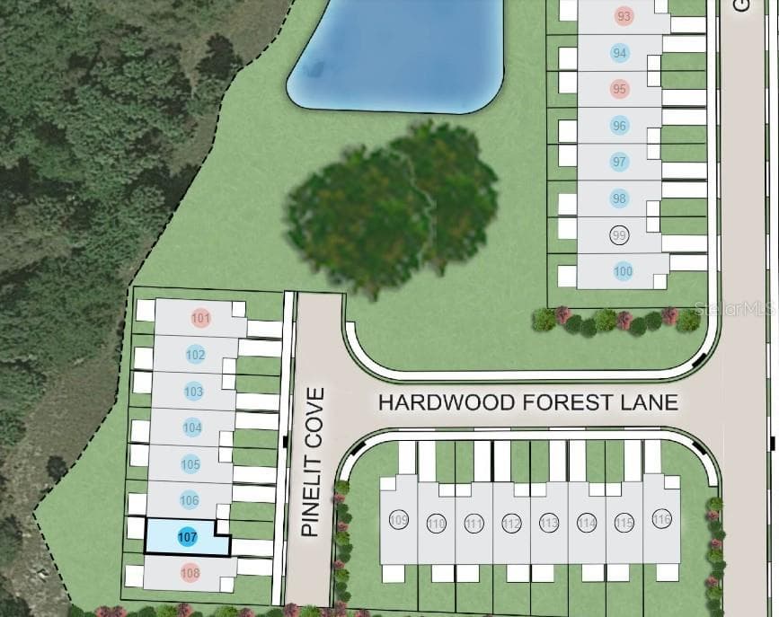 7125 Pinelit Cove Site Map - 7125 PINELIT CV, NOKOMIS