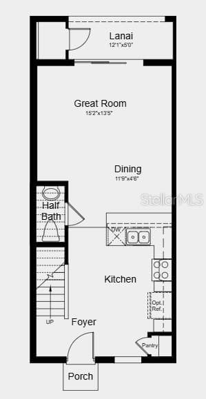Floor 1 ~ Additional Highlights Include: washer, dryer, refrigerator, whole house blinds - 10629 ORBIT TER, SARASOTA