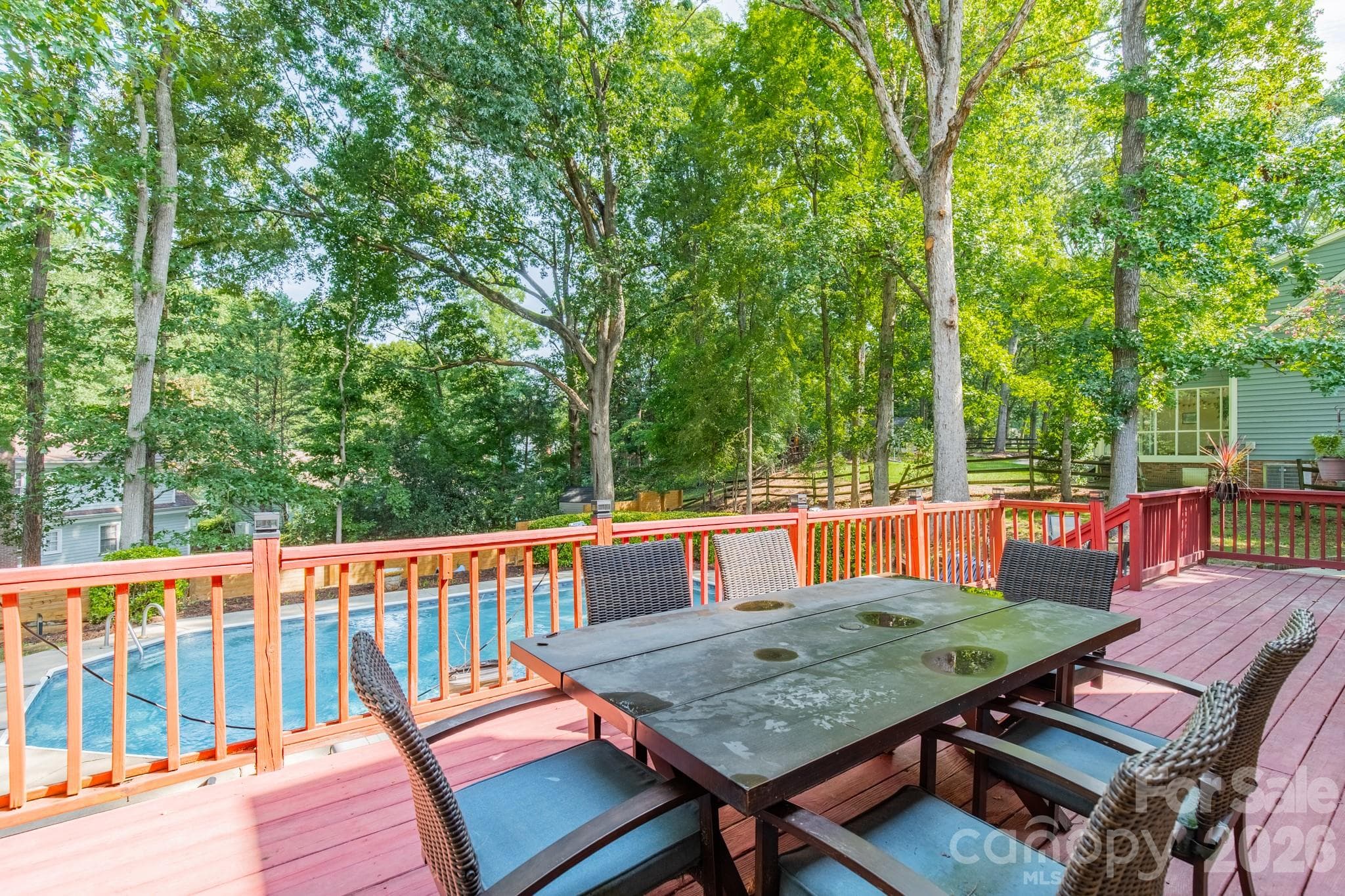 Back Deck - 5815 Chapel Creek Court, Charlotte