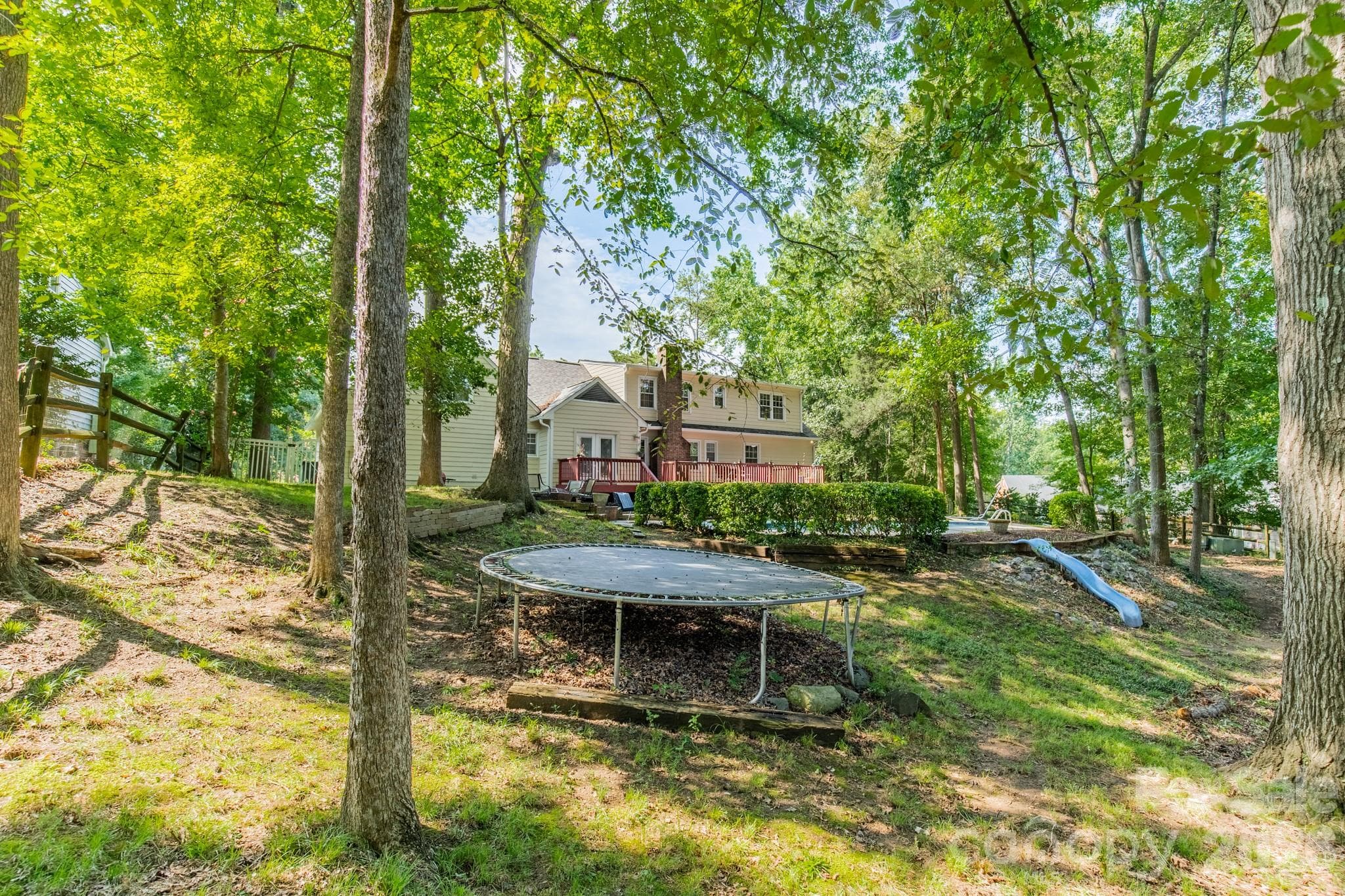Back Yard - 5815 Chapel Creek Court, Charlotte