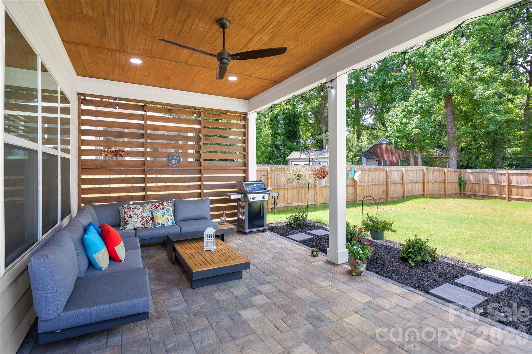 Covered Patio - 812 State Street, Charlotte