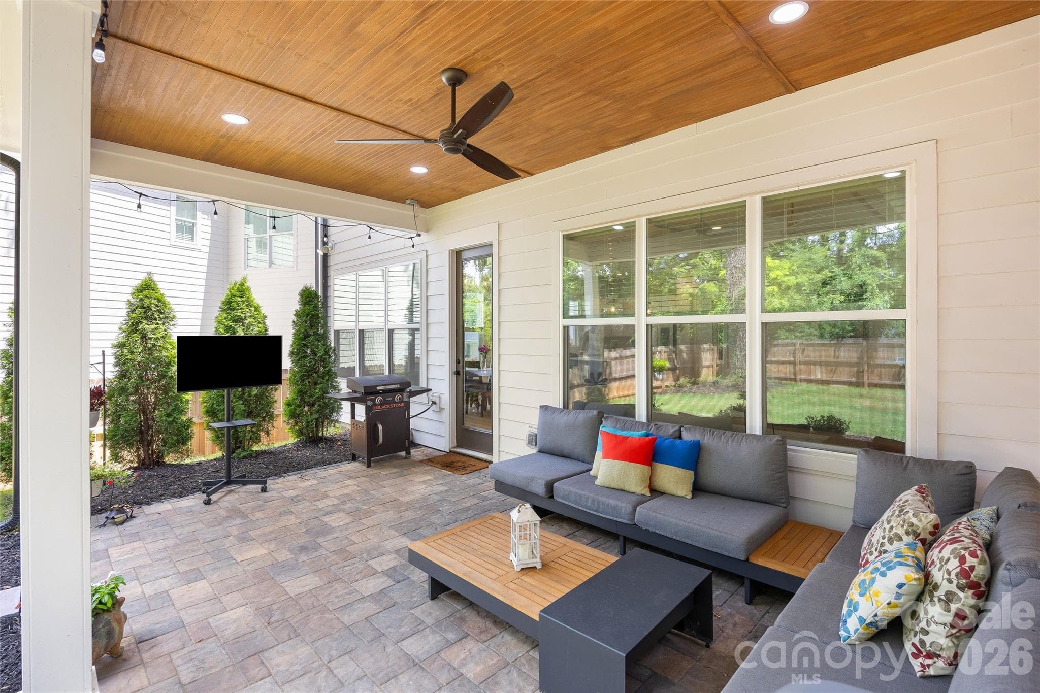 Covered Patio - 812 State Street, Charlotte