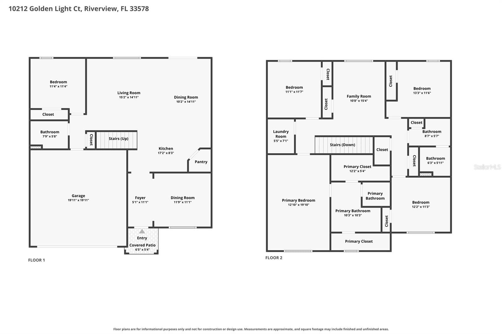 Single Family Residence at 10212 GOLDEN LIGHT CT, RIVERVIEW, photo 46 of 48