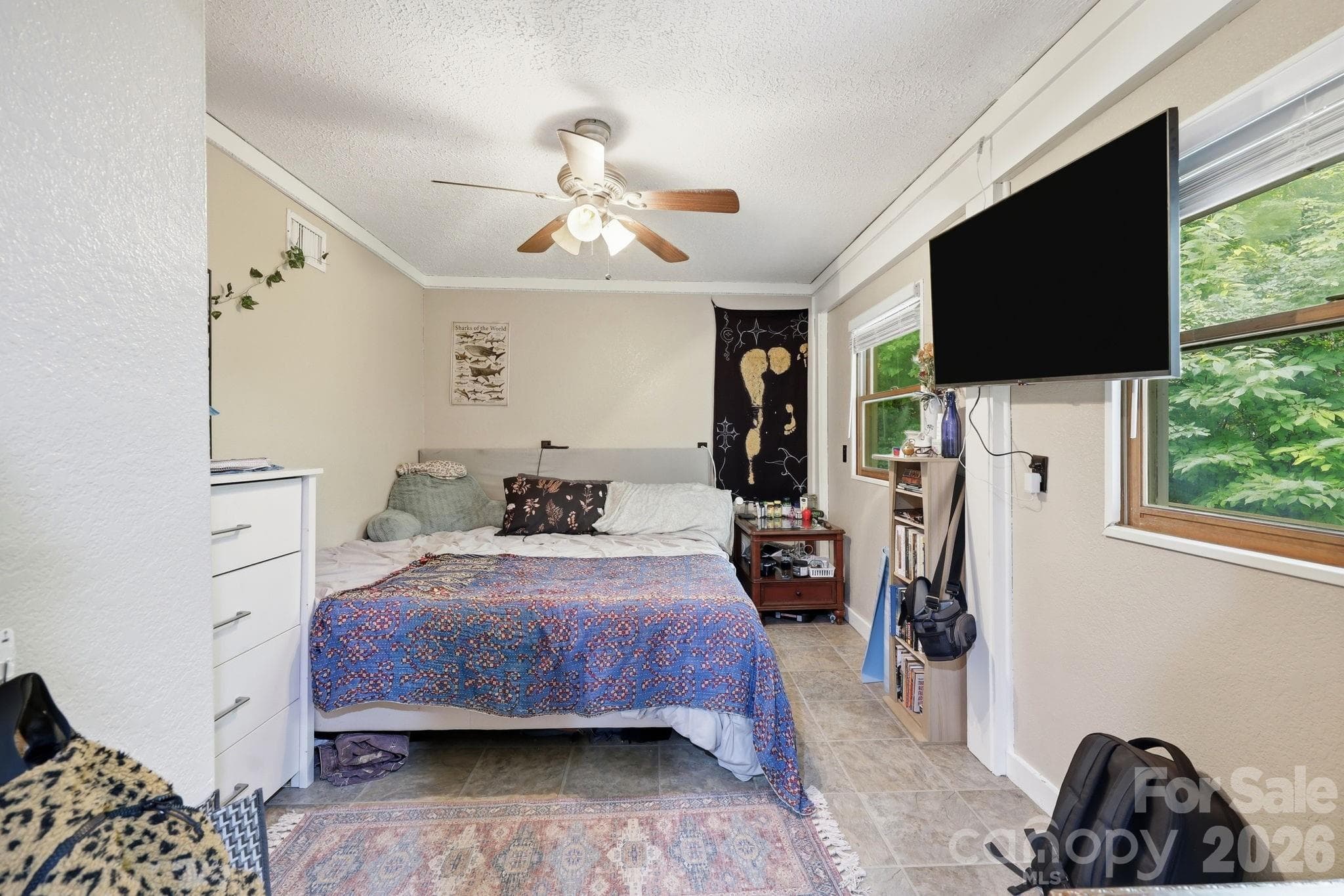 Guest Apt Bedroom - 313 Walker Road, Waynesville