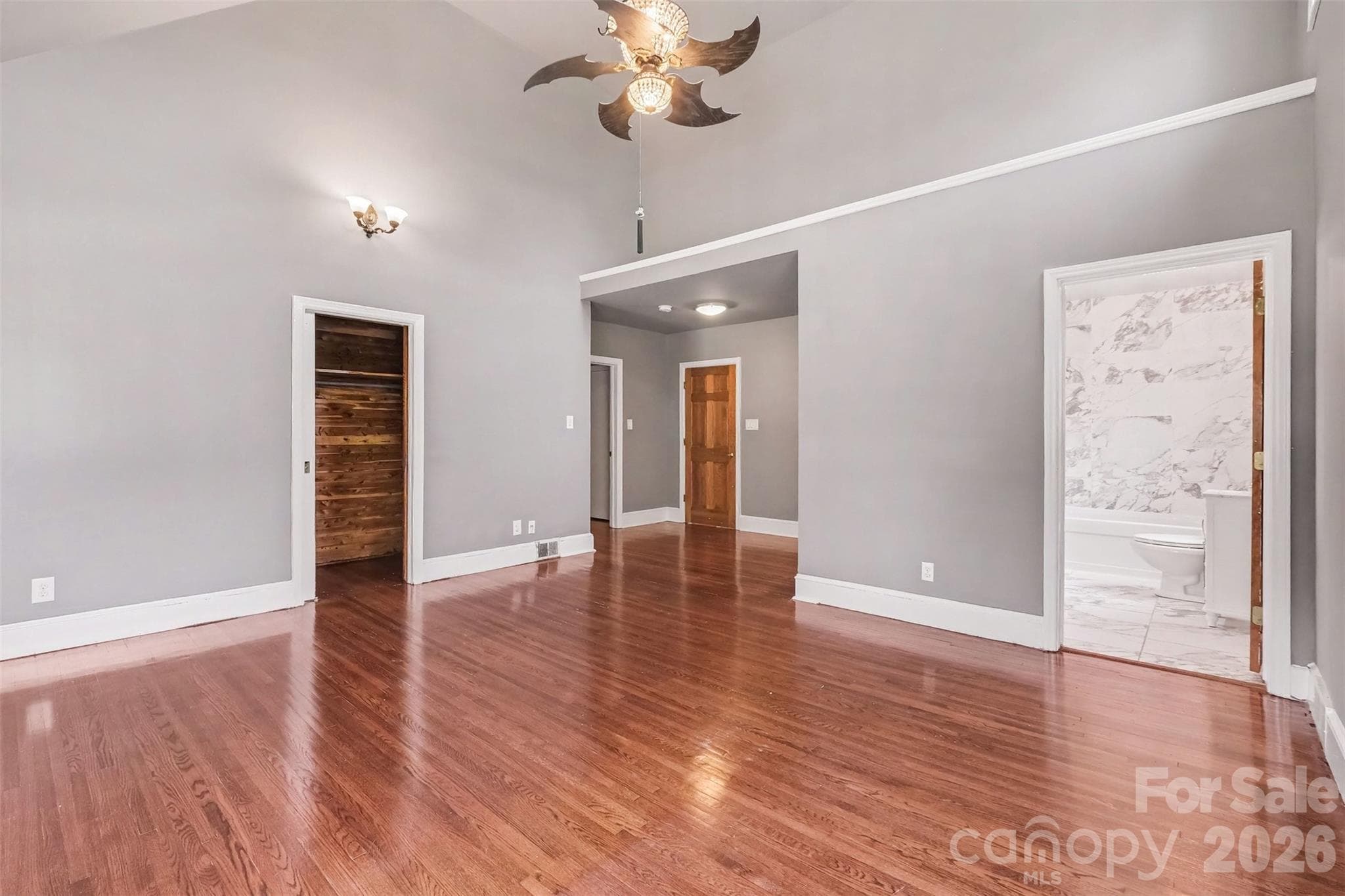 Primary with 2 Story Ceiling on Main - 5914 Hanna Court, Charlotte