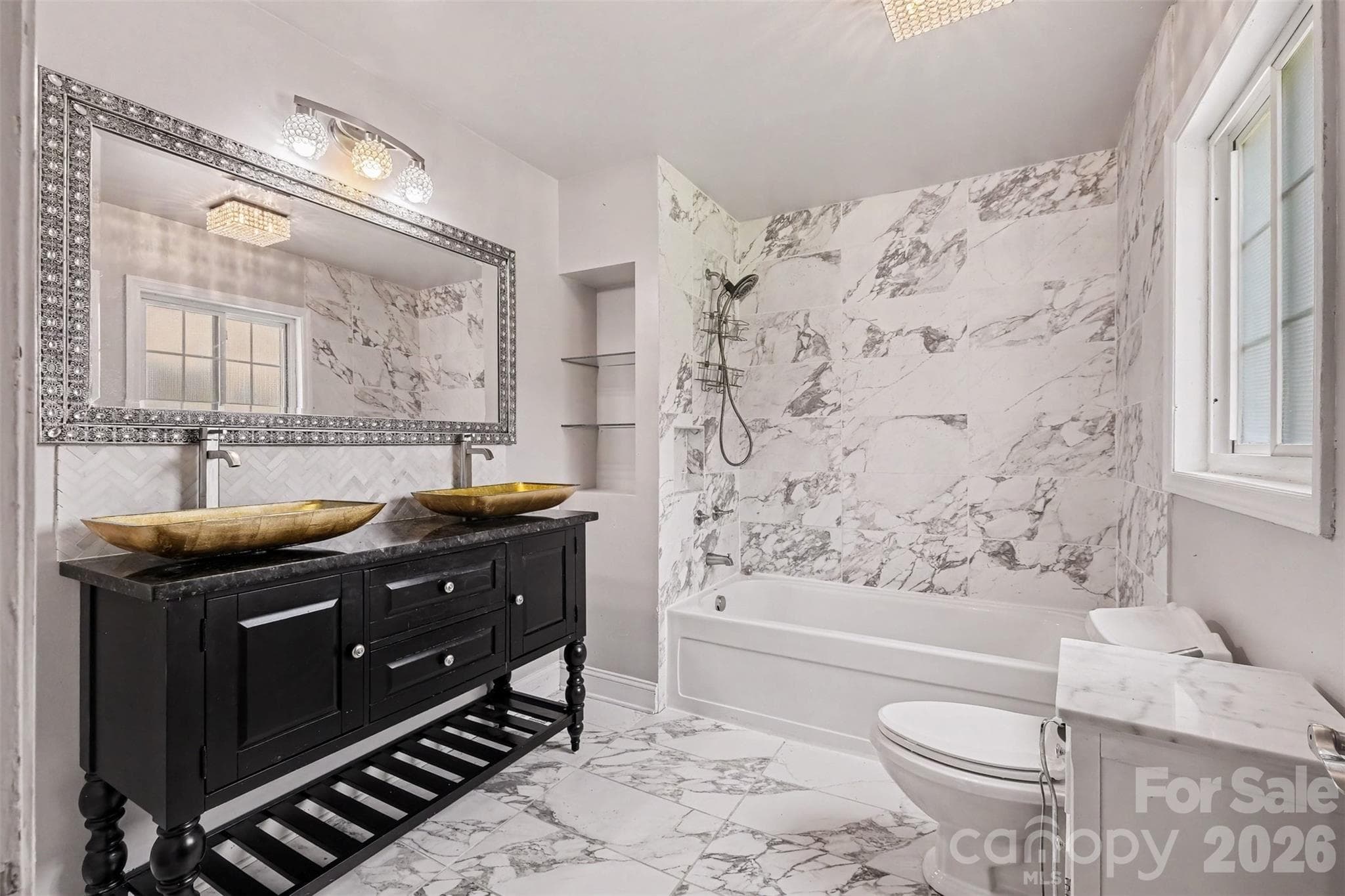 Primary Bathroom on Main - 5914 Hanna Court, Charlotte