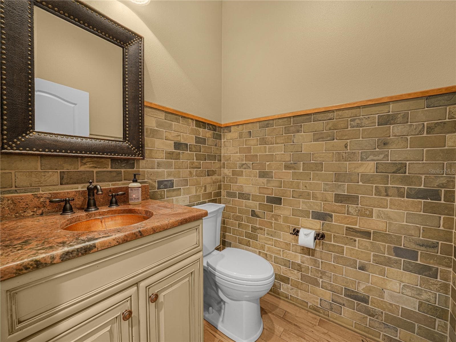 1/2 bath downstairs - 6750 LAKELAND HIGHLANDS RD, LAKELAND