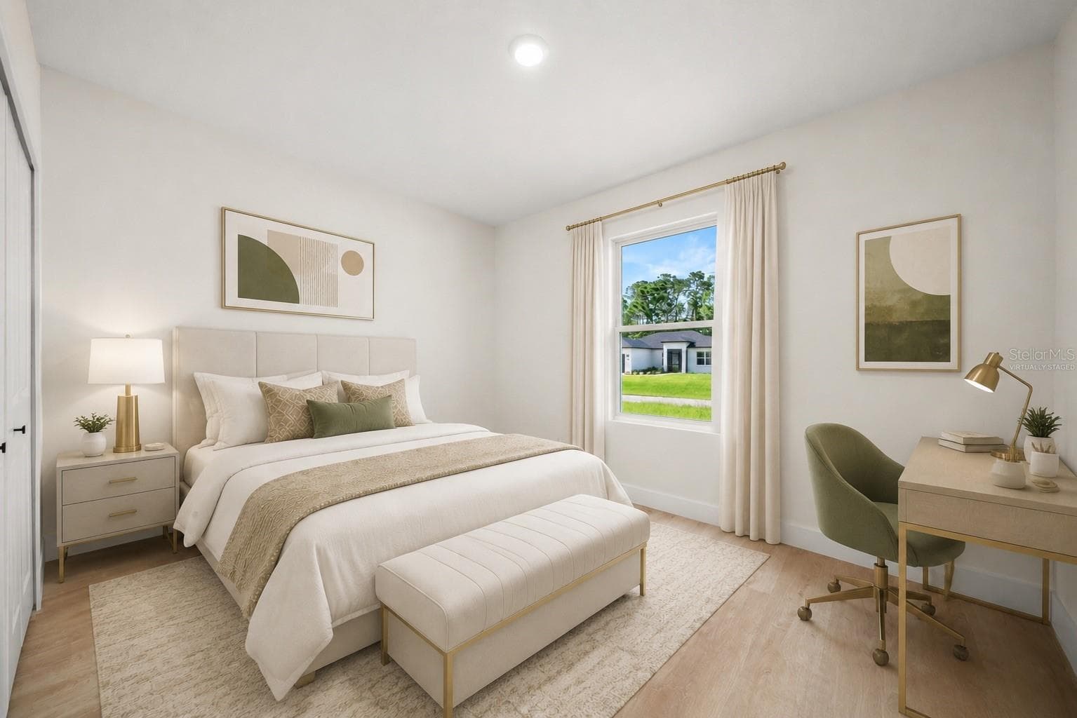 virtually staged bedroom - 8725 CAPILLA ST, SEBRING