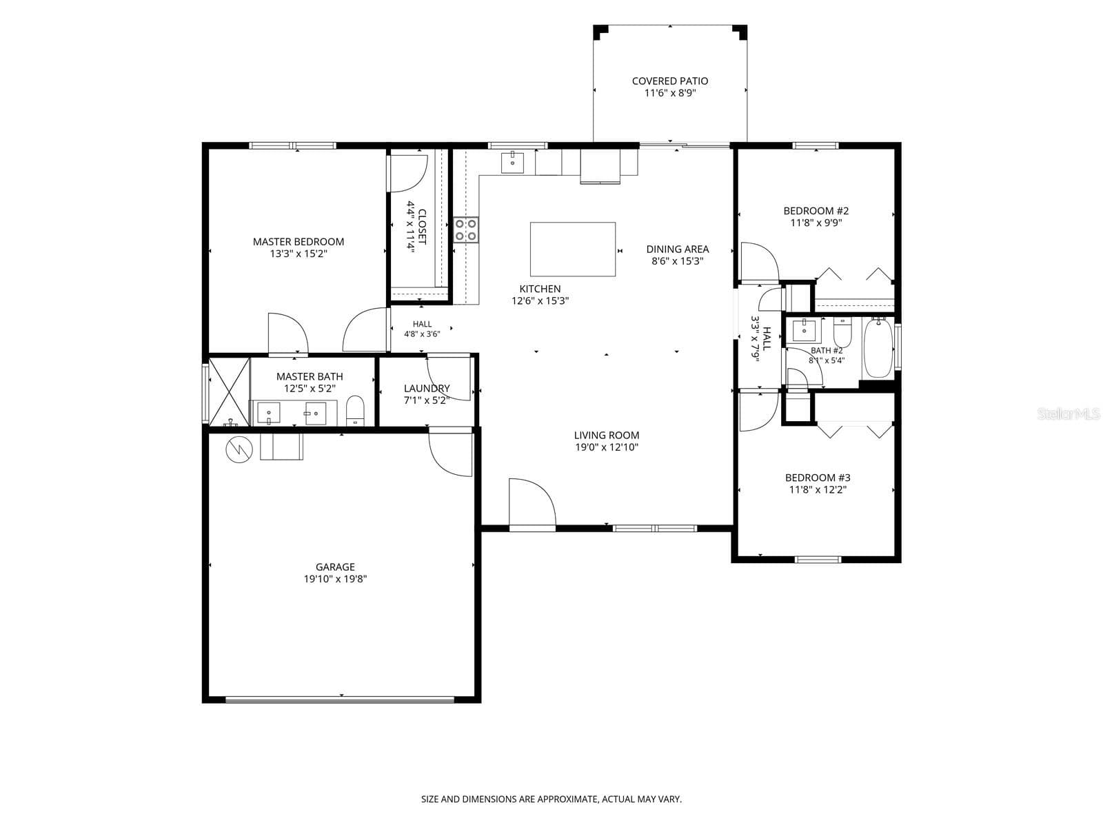 Floor plan - 8725 CAPILLA ST, SEBRING