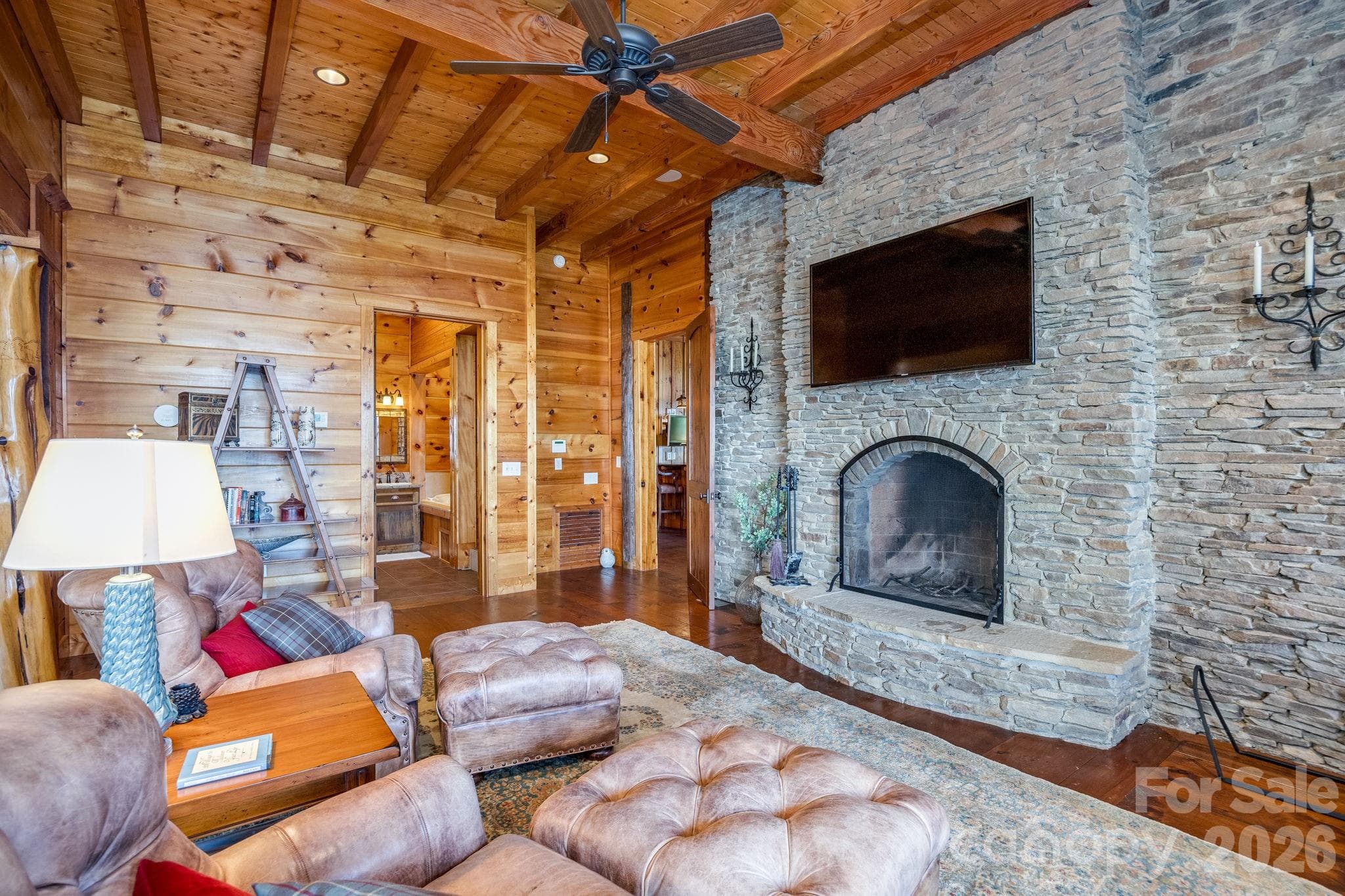 Fire Place in Primary Bedroom - 197 Smooth Rock Point, Ridgeway