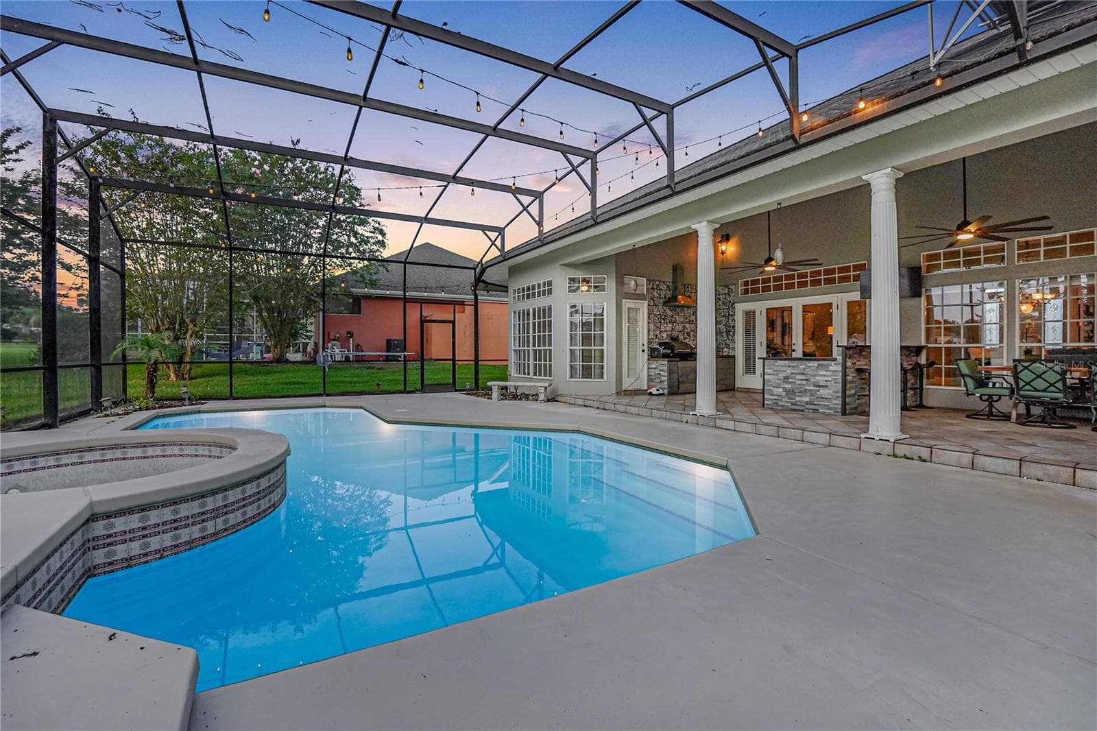 Pool Deck/Outdoor Kitchen/Dining - 600 CHOCKTAW ST, LAKE MARY