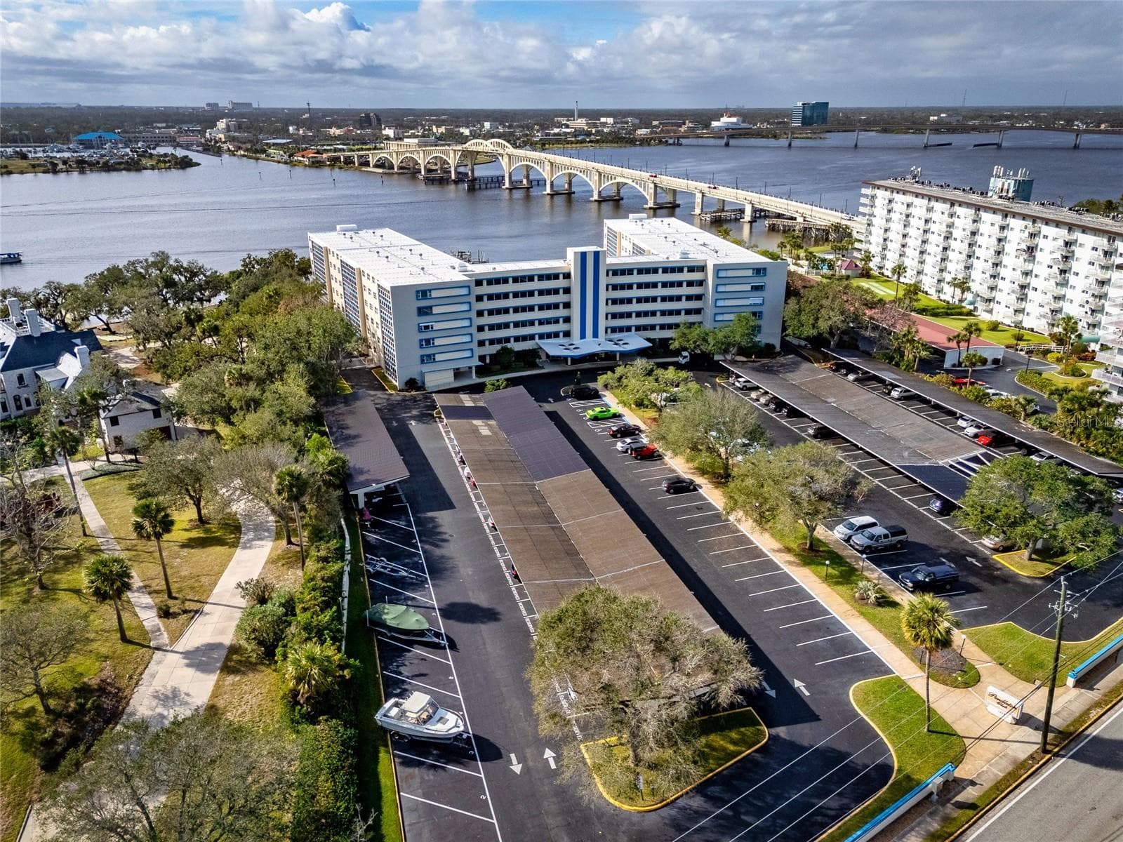 Aerial View - 1224 S PENINSULA DR #621, DAYTONA BEACH
