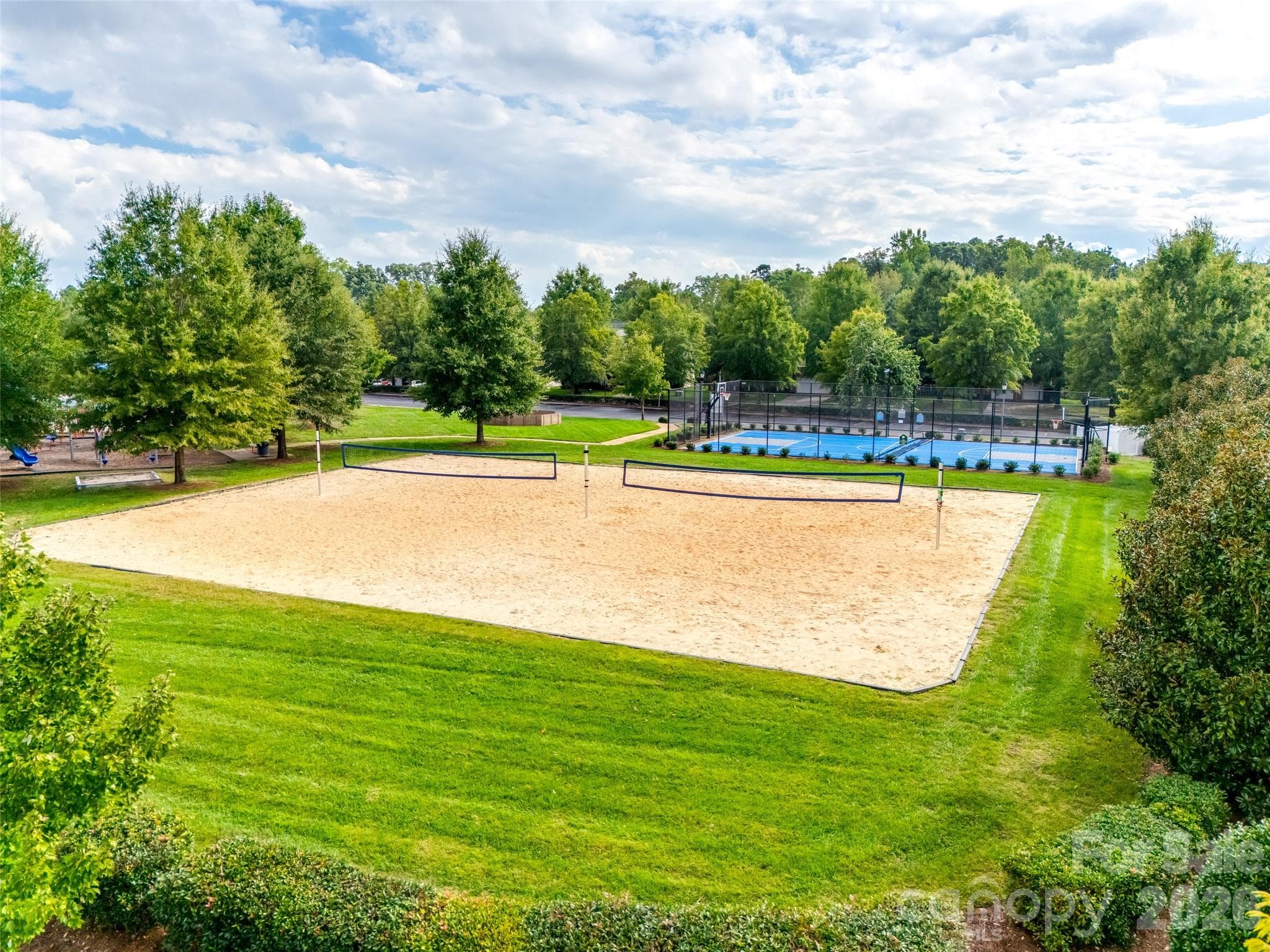 Volleyball court - 9513 Seamill Road, Charlotte