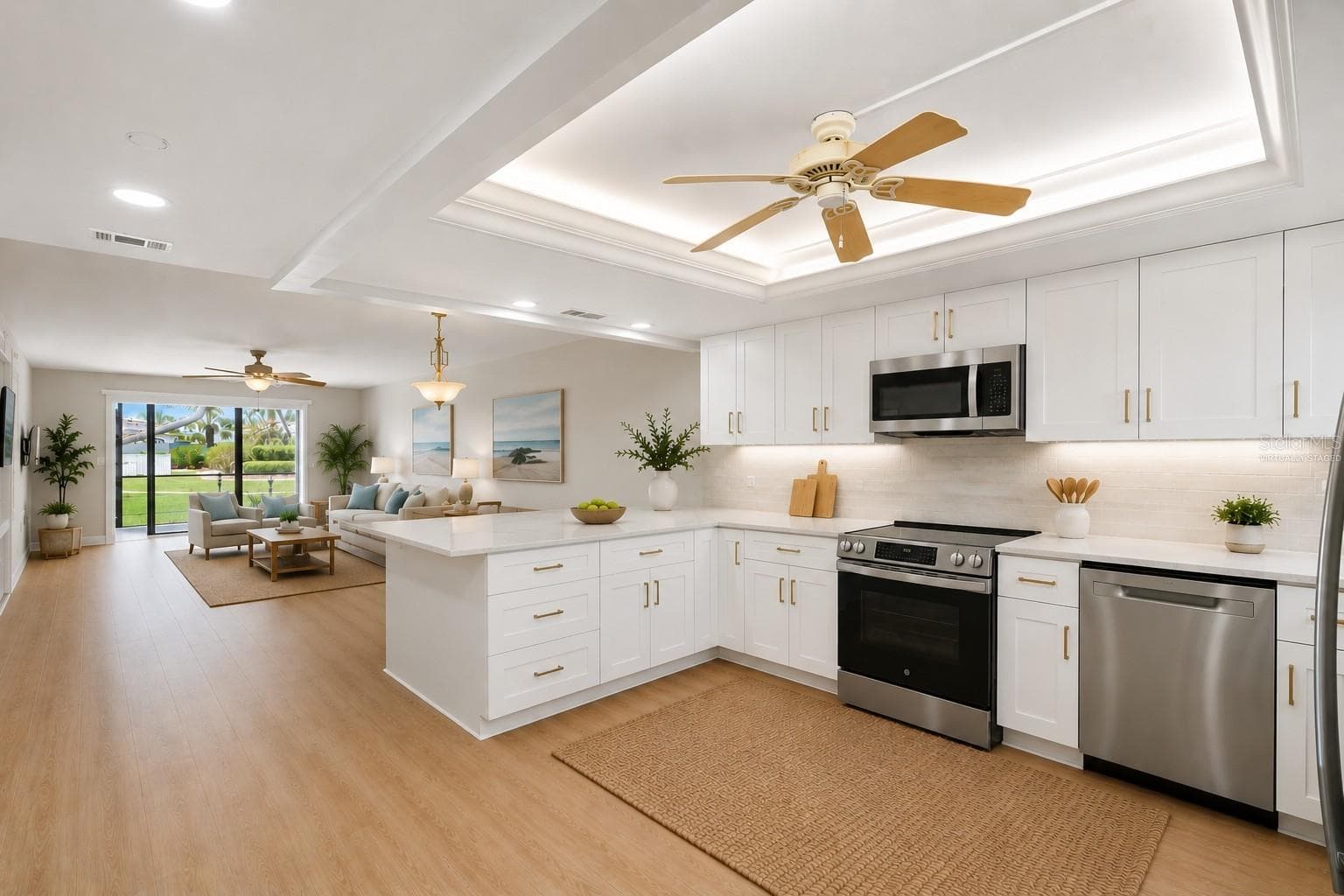 virtually staged - 5600 BEACH WAY DR #109, SARASOTA