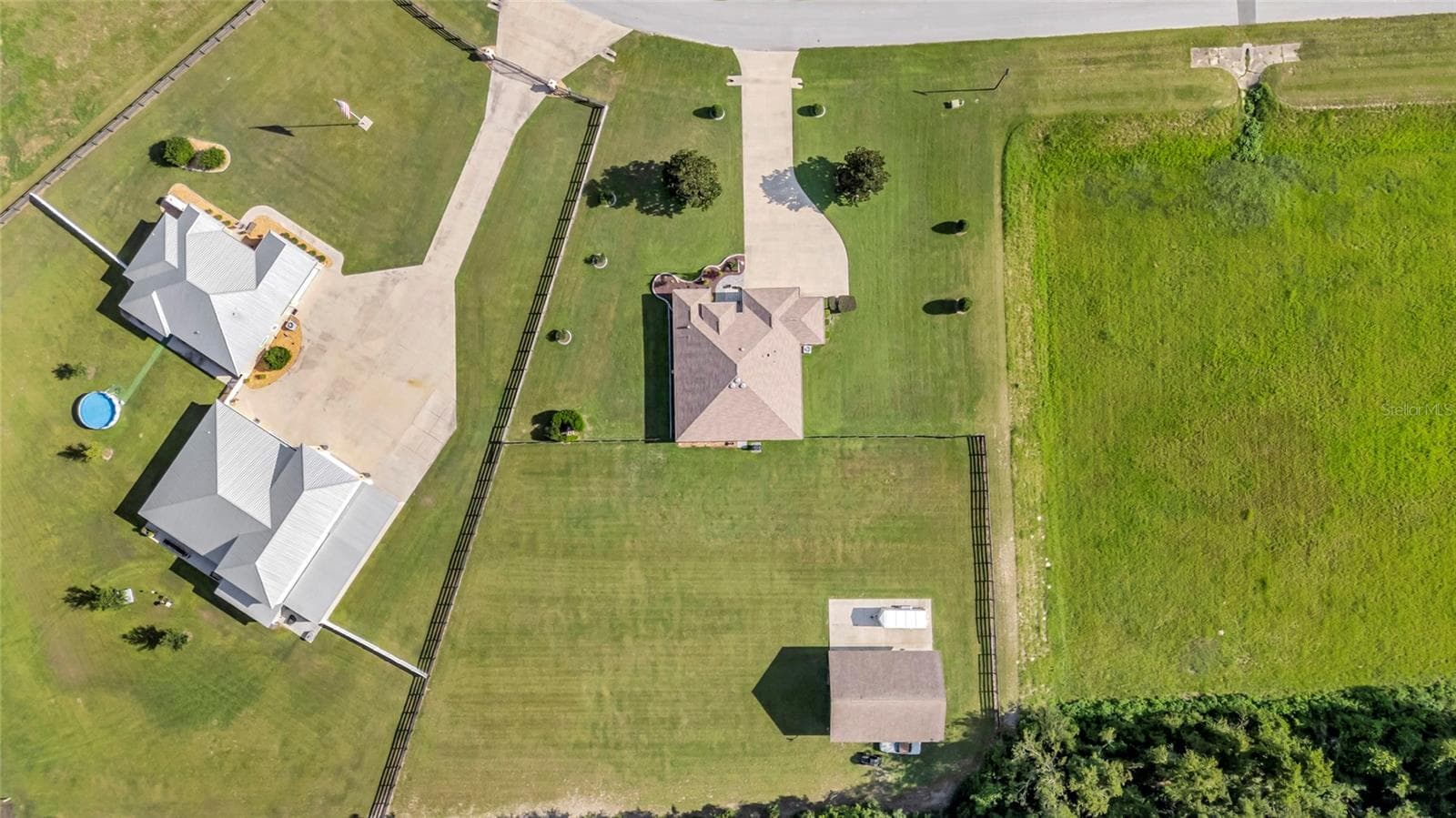 Retention pond to the East of this lot with no neighbor. - 4190 COUNTY ROAD 121D, WILDWOOD