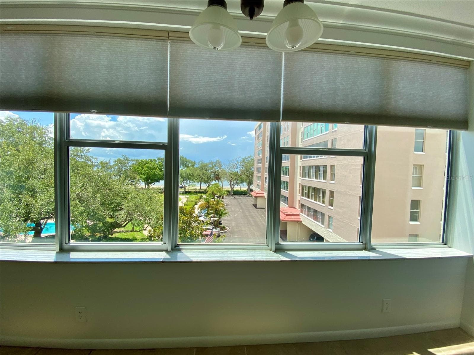 Water and pool view - 2403 S ARDSON PL #402B, TAMPA