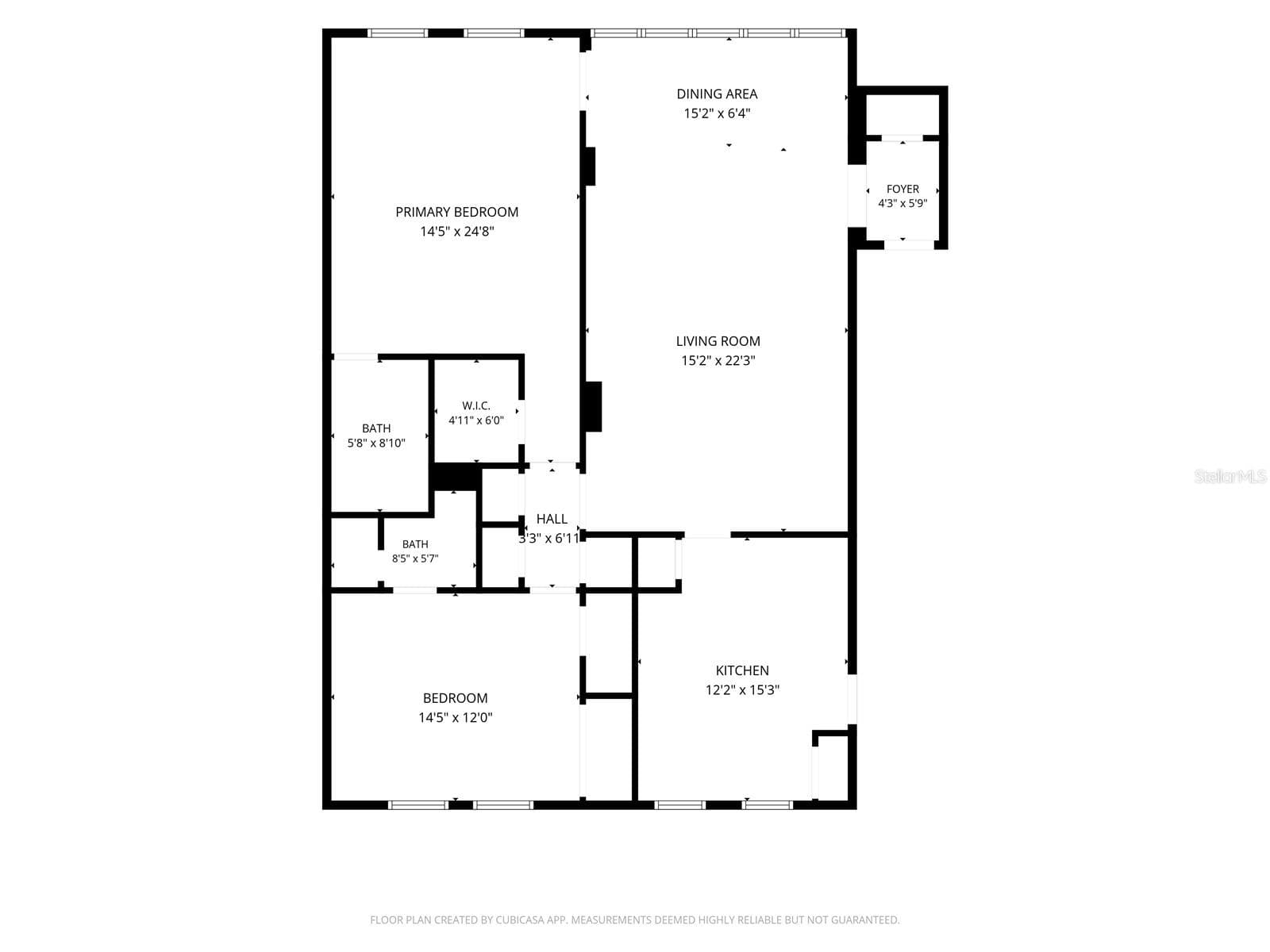 Floorplan - 2403 S ARDSON PL #402B, TAMPA